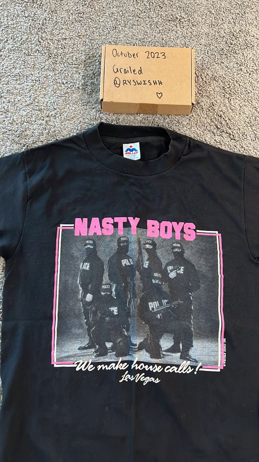 Vintage Vintage Nasty Boys Film T-Shirt Size US L / EU 52-54 / 3 - 1 Thumbnail