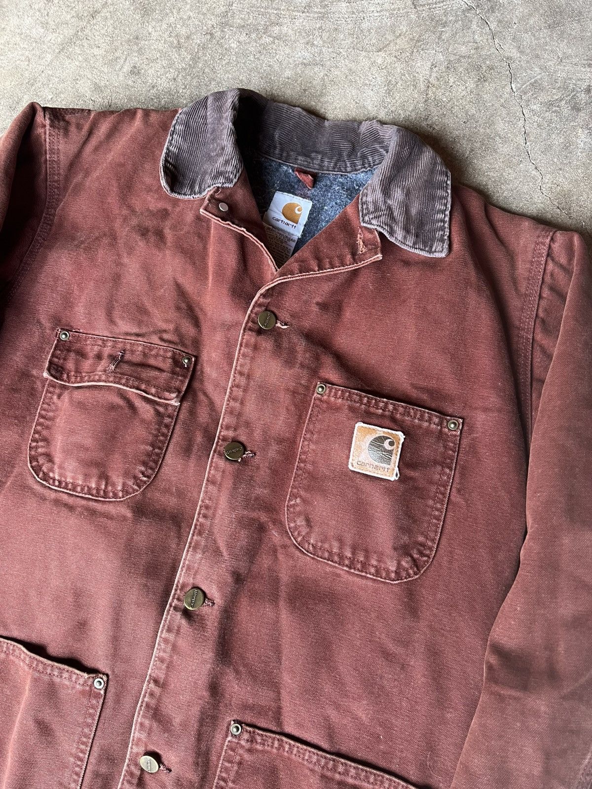 Carhartt Vintage carhartt chore jacket Size US M / EU 48-50 / 2 - 2 Thumbnail