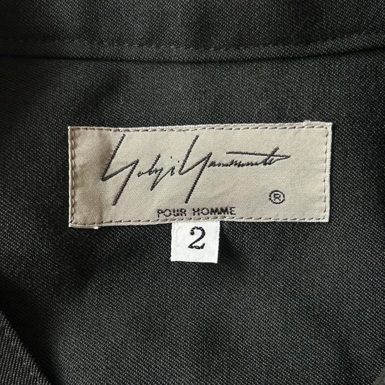 Yohji Yamamoto Yohji Yamamoto Yohji Yamamoto Wool Button Shirt with Scarf Size US M / EU 48-50 / 2 - 6 Thumbnail