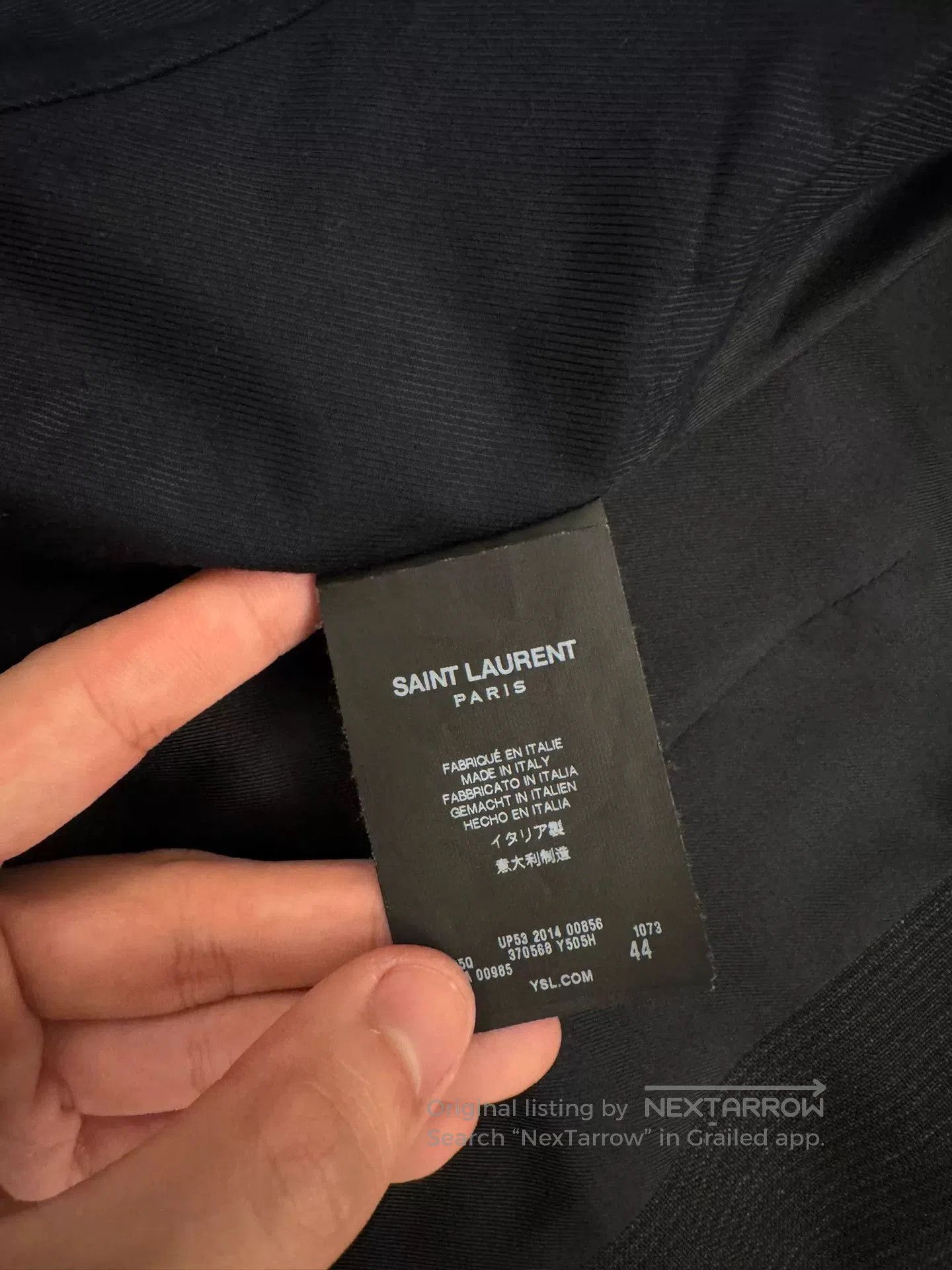 Saint Laurent Paris Saint Laurent Spring Summer Vest. Size US S / EU 44-46 / 1 - 6 Thumbnail