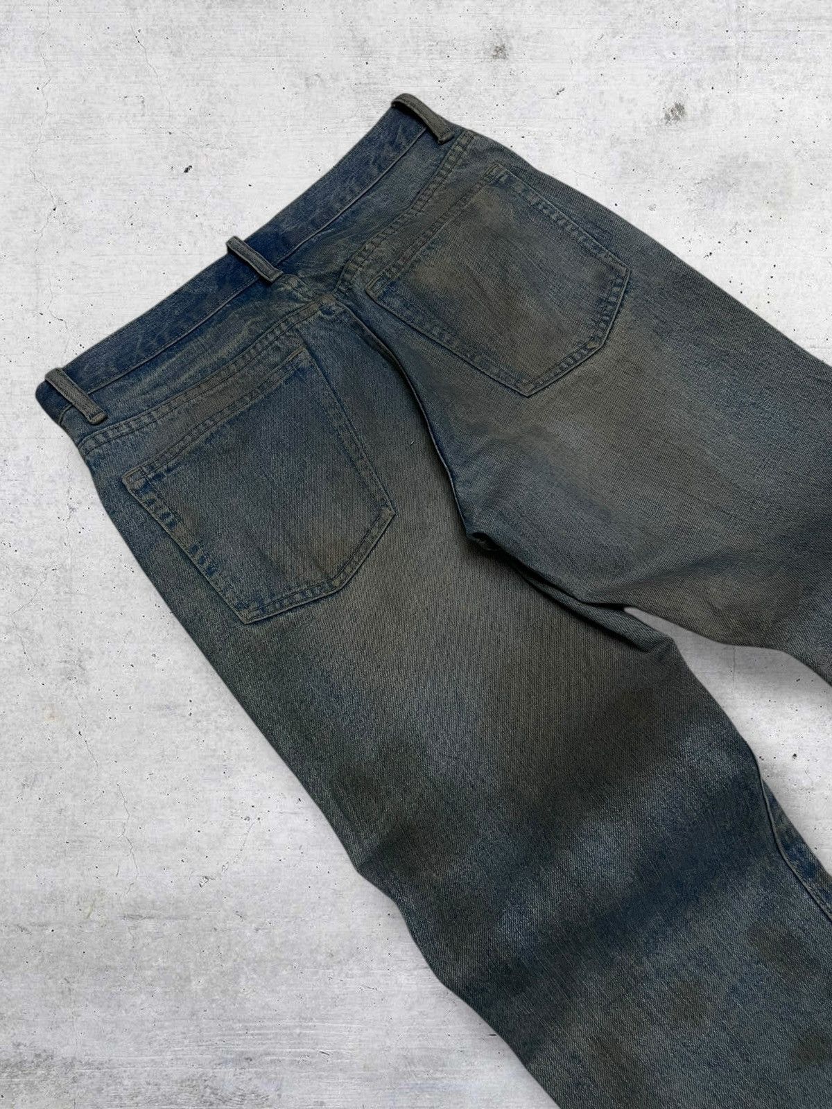 Hysteric Glamour RARE VINTAGE POINT OPERATION JAPAN DESIGNER MUDWASH STYLE Size US 29 - 15 Thumbnail
