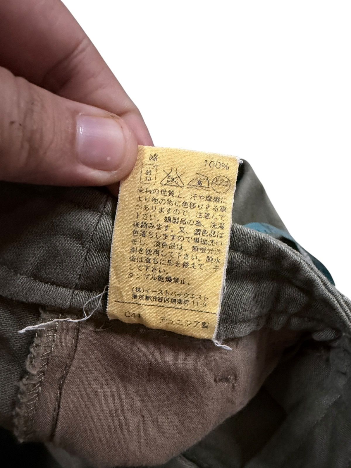 A.P.C. Vtg✅A.P.C Rue De Fleurus Olive Green Button Ups Mini Skirt Size 26" / US 2 / IT 38 - 20 Thumbnail