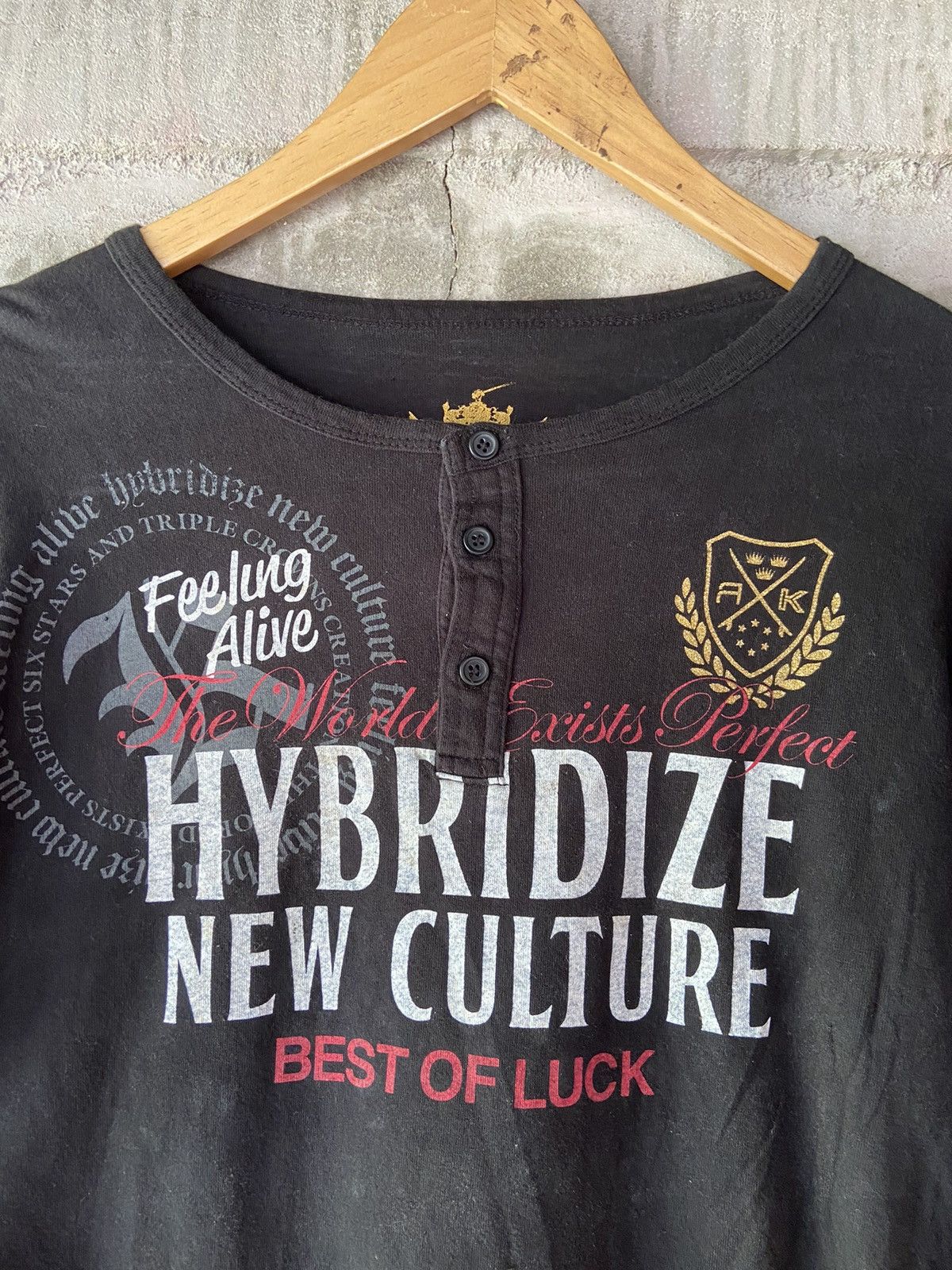 Beauty Beast × Hysteric Glamour × Japanese Brand FEELING ALIVE HYBRIDZE NEW CULTURE BEST OF LUCK LONG SLEEVE Size US L / EU 52-54 / 3 - 7 Thumbnail