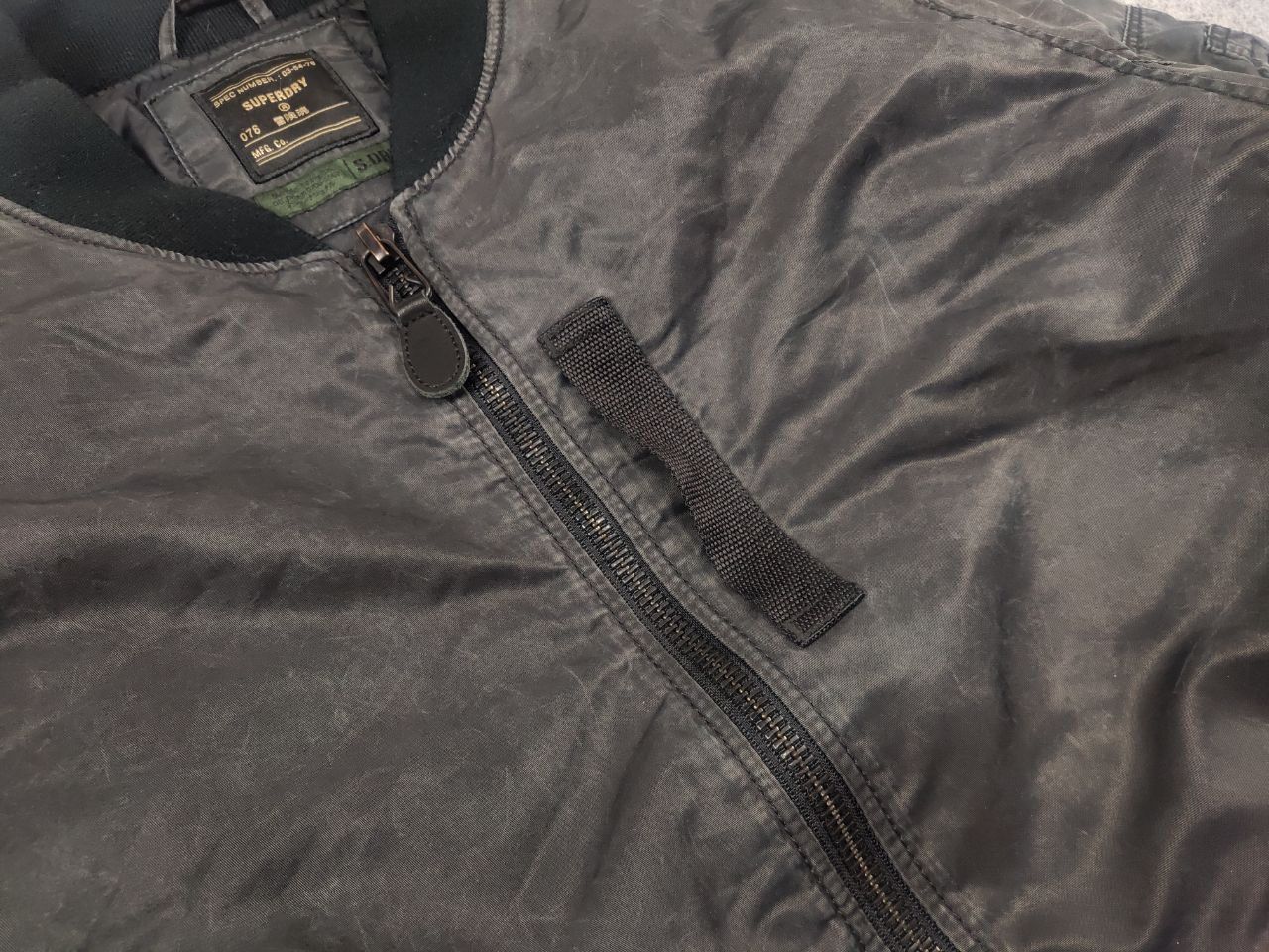 Superdry Superdry Japan Graphit washed MA1 Military Bomber Jacket LGB Size US L / EU 52-54 / 3 - 8 Thumbnail