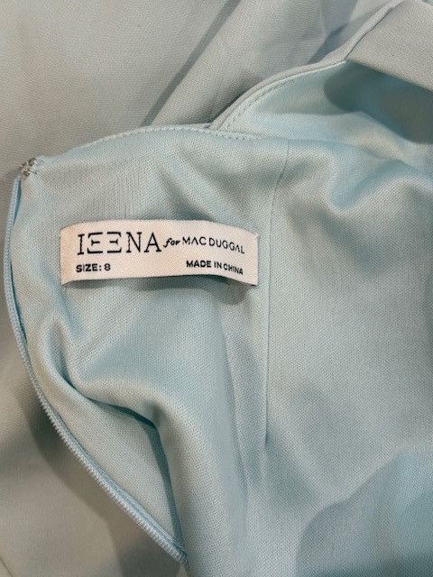 Mac Duggal One Shoulder Jersey Mermaid Gown in Powder Blue Size M / US 6-8 / IT 42-44 - 11 Thumbnail