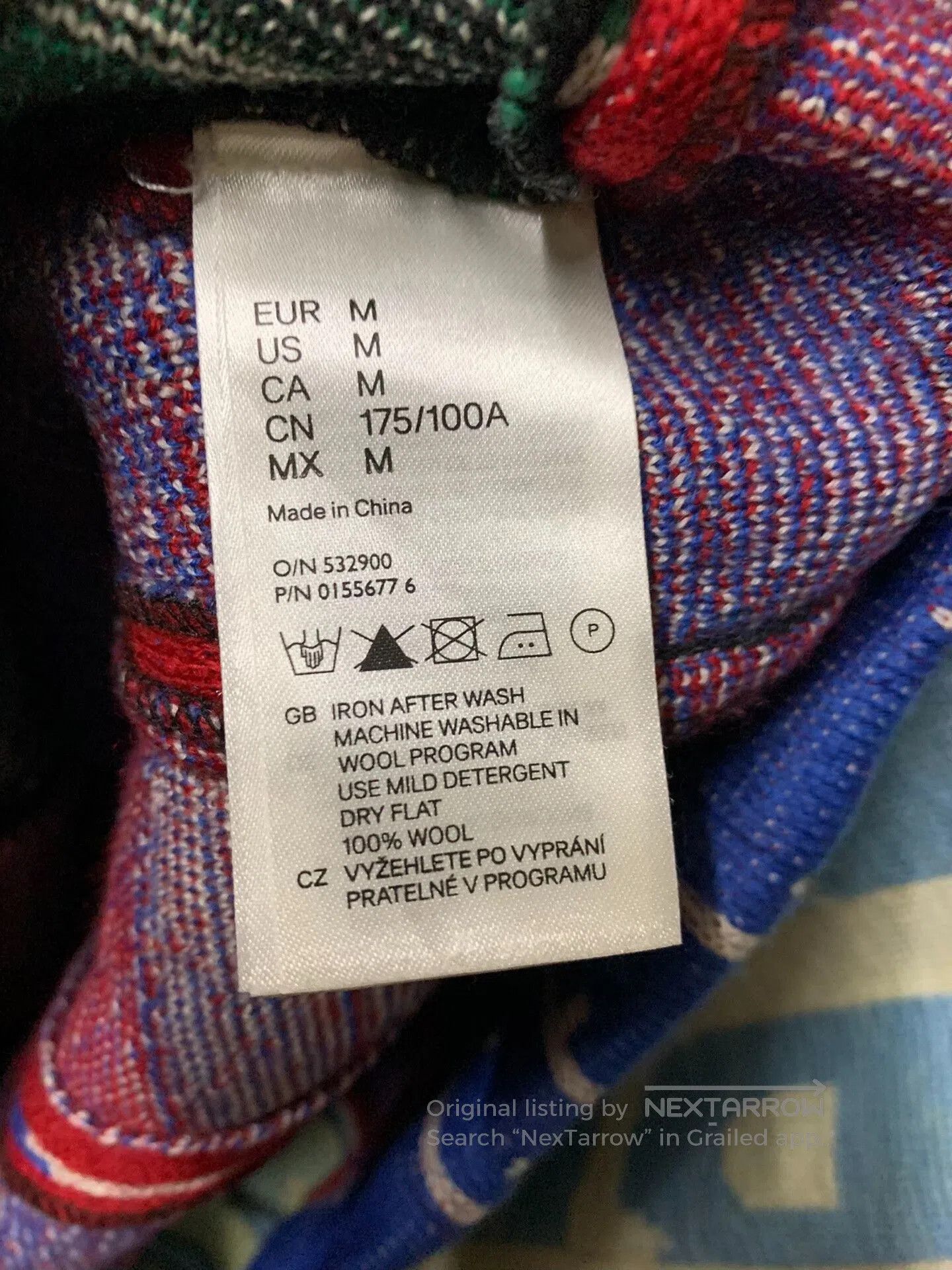 Maison Margiela Martin Margiela x H&M Men's Sweater. Size US M / EU 48-50 / 2 - 7 Thumbnail