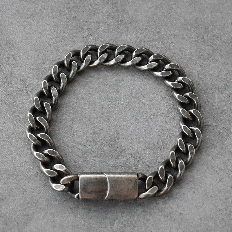 Other Vintage Black Punk Rock Cuban Chain Bracelets Size ONE SIZE - 5 Thumbnail