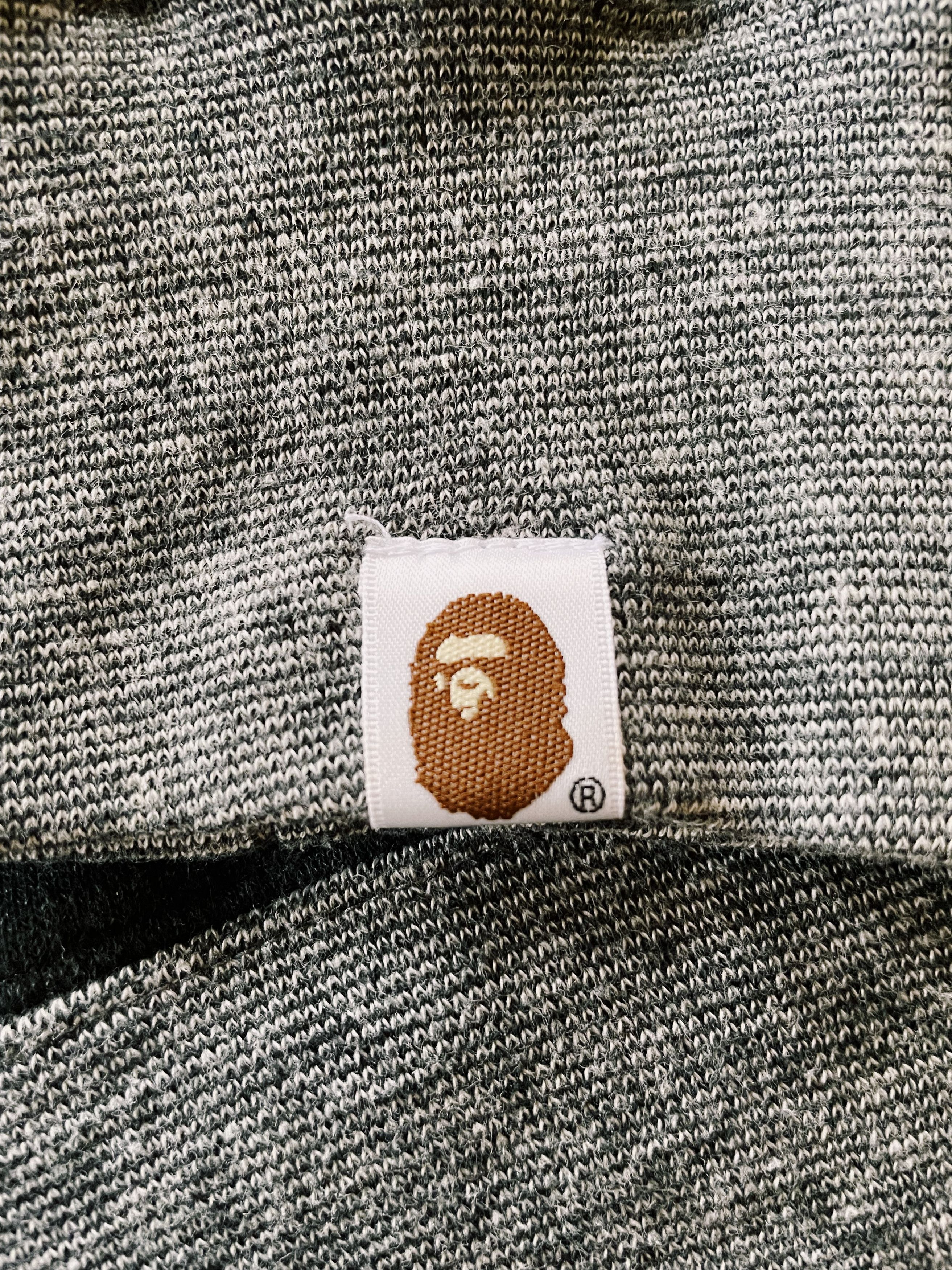 Bape Vintage Y2K Bape A Bathing Ape General ASNKA Fullzip Hoodie Size US L / EU 52-54 / 3 - 7 Thumbnail