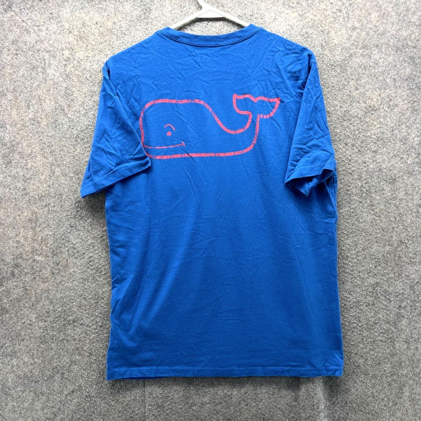 Vineyard Vines Vineyard Vines Shirt Mens Small Blue Crewneck Cotton Pocket Tee Size US S / EU 44-46 / 1 - 2 Thumbnail