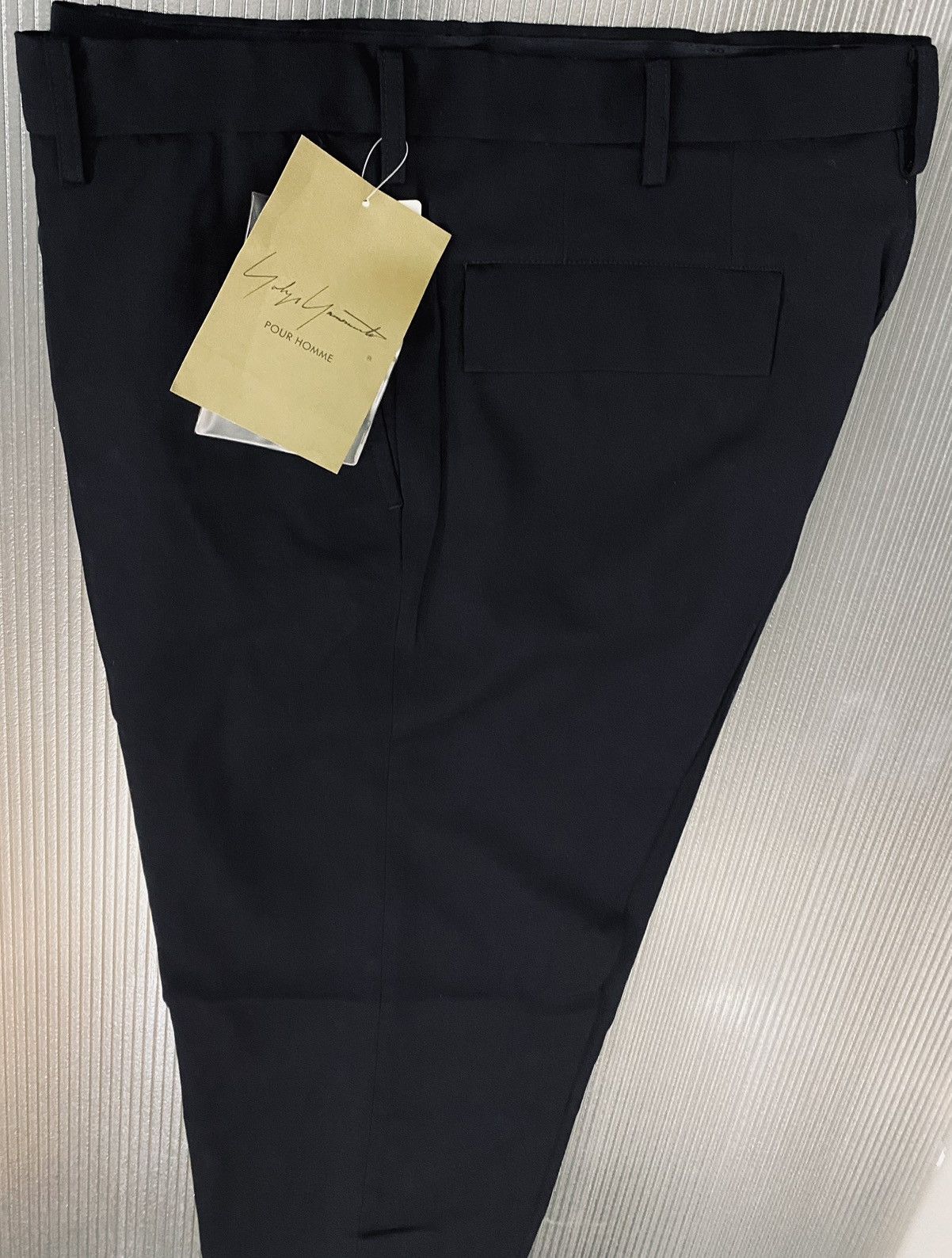 Yohji Yamamoto Yohji Yamamoto 🇯🇵 pour homme Nero wool directors slacks 2 NWT Size US 34 / EU 50 - 12 Thumbnail