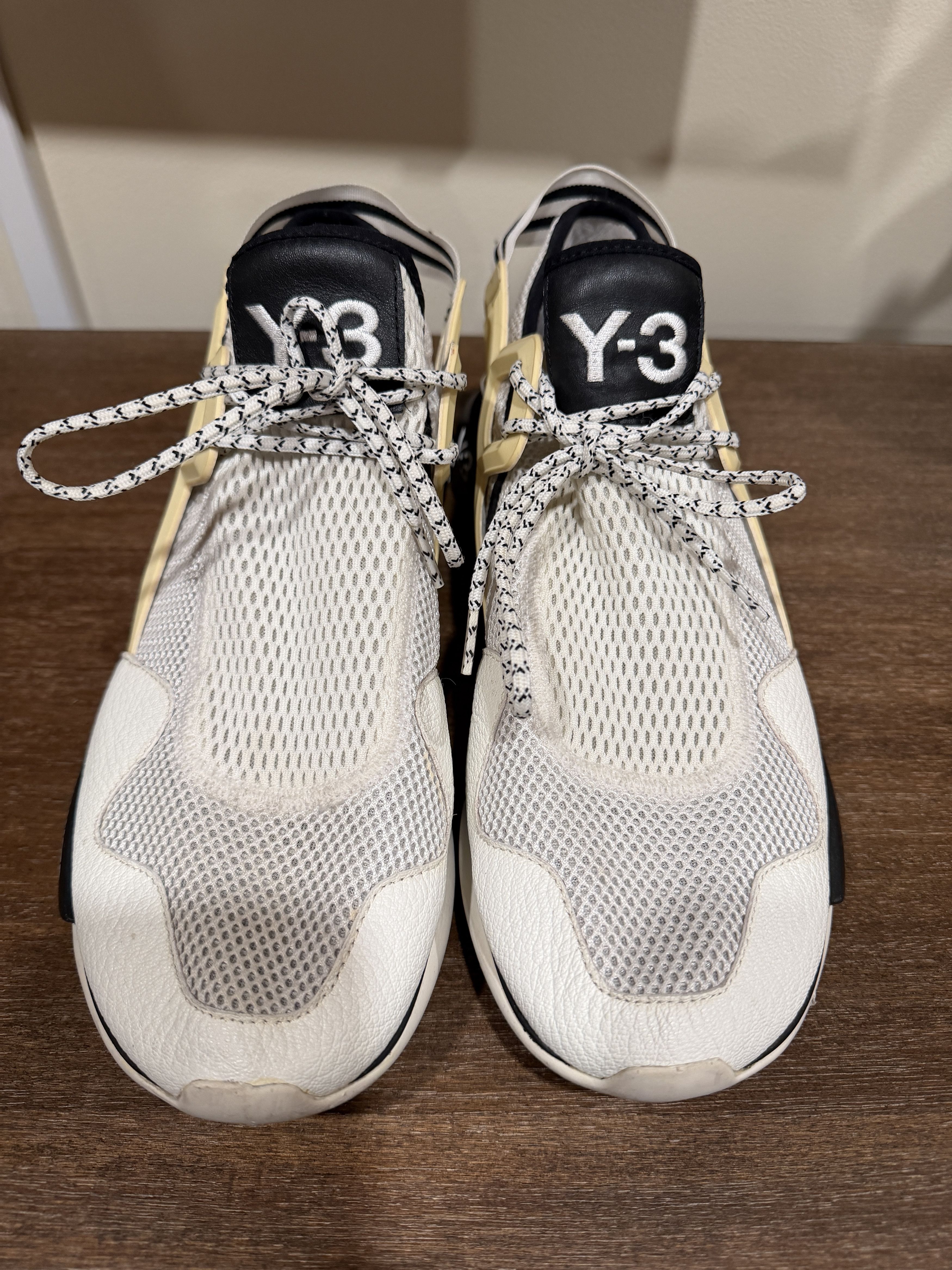 Y-3 Y-3 Adidas Low Top White Sneaker Size 11 Size US 11 / EU 44 - 2 Thumbnail