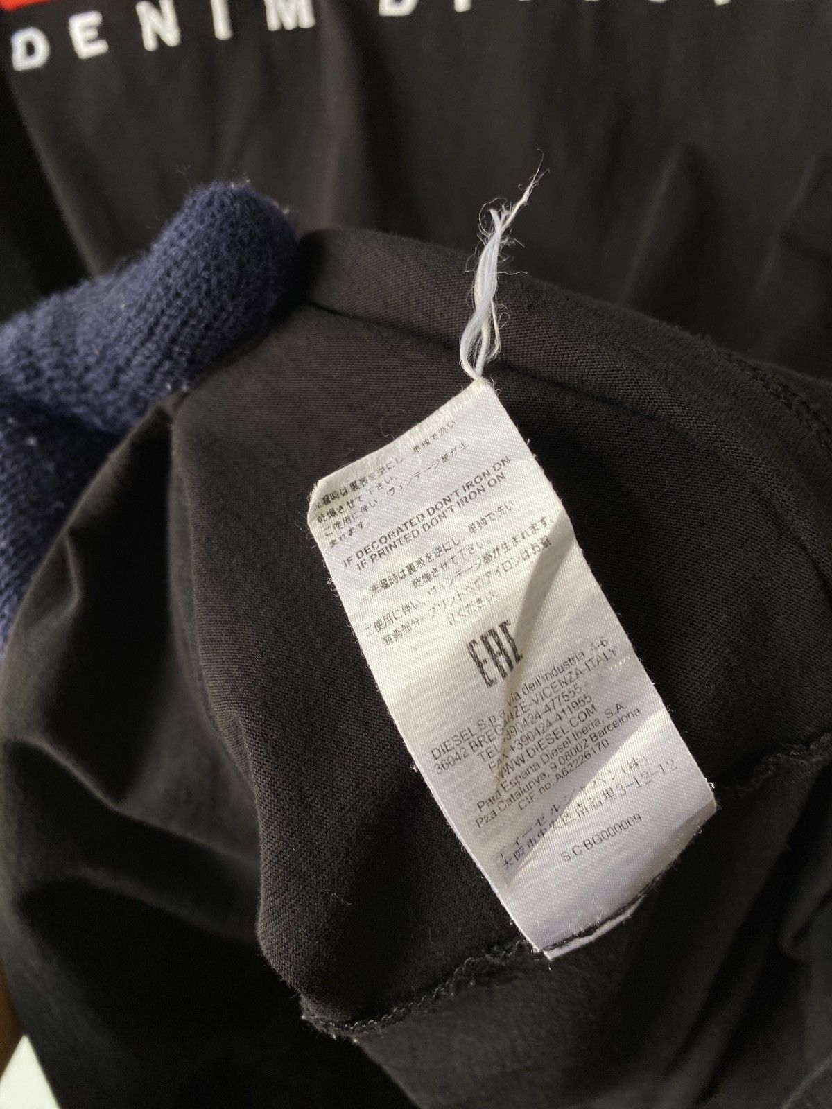 Diesel × Diesel Black Gold Diesel D Logo Denim Division Long Sleeve Shirt Size US L / EU 52-54 / 3 - 11 Thumbnail
