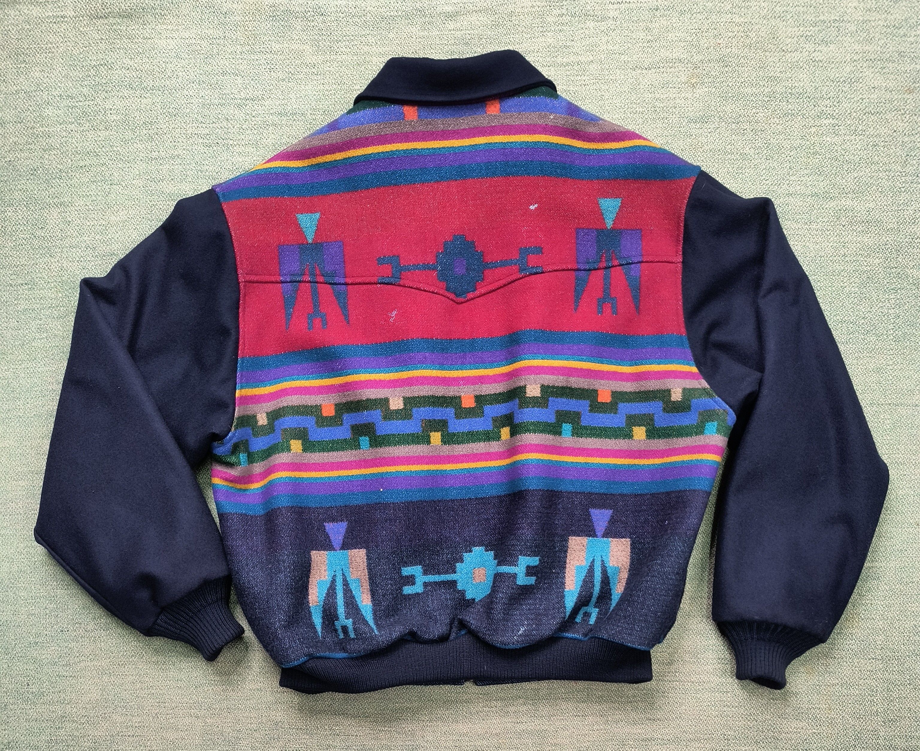 Pendleton Vintage Pendleton native western aztec navajo wool jacket Size US XL / EU 56 / 4 - 5 Thumbnail