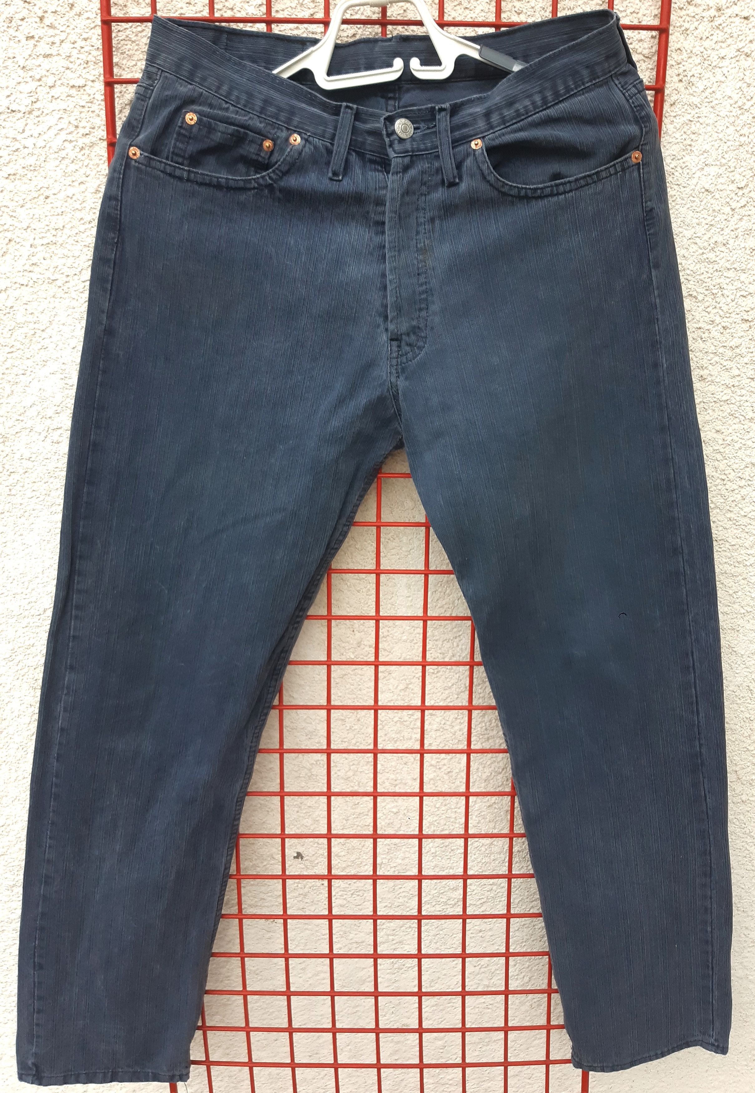 Levi's Vintage 90s LEVI'S 501 Gray Denim made in USA size W34/L36 Size US 34 / EU 50 - 1 Thumbnail