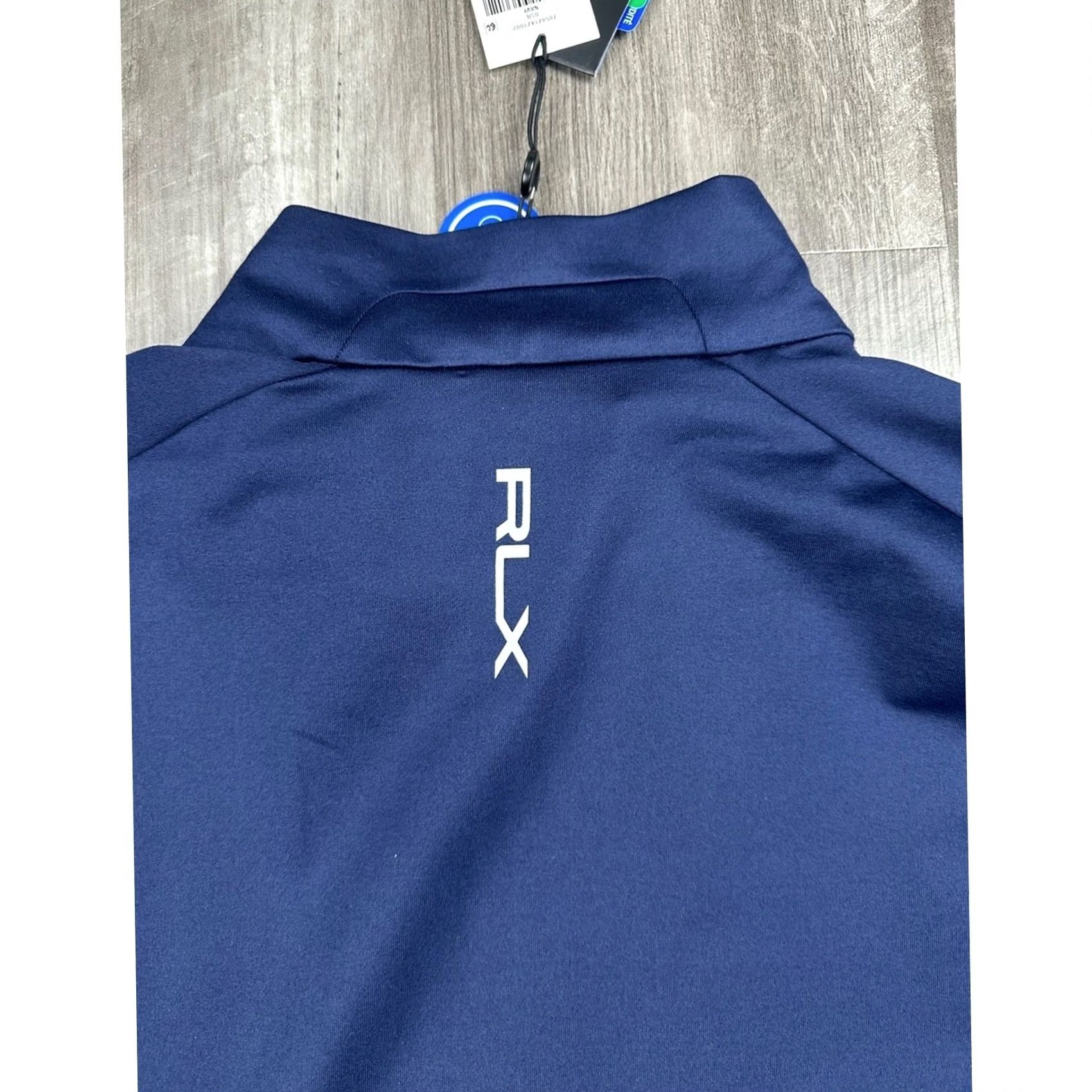 RLX Ralph Lauren RLX Ralph Lauren Luxury Performance Quarter Zip Tech Jersey Pullover XL Mens Navy Blue Sweatshirt Pullover Size US XL / EU 56 / 4 - 4 Thumbnail