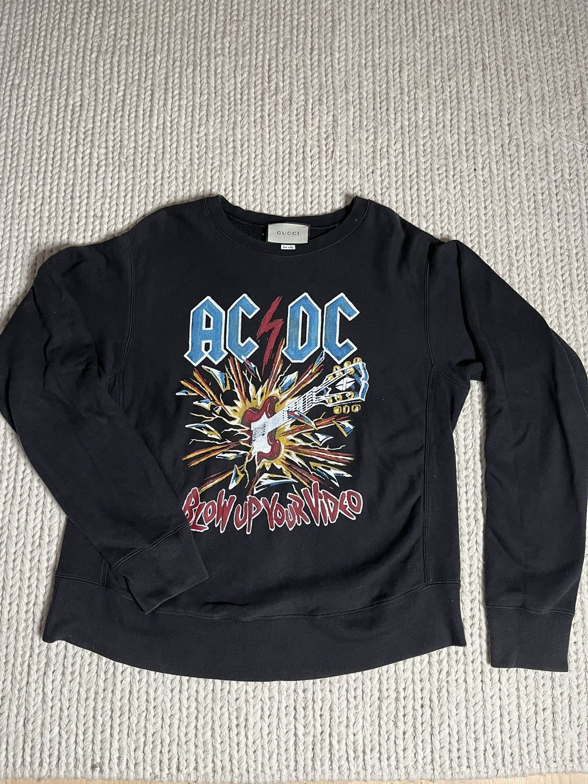 Gucci Gucci AC/DC Sweatshirt Size US L / EU 52-54 / 3 - 1 Thumbnail