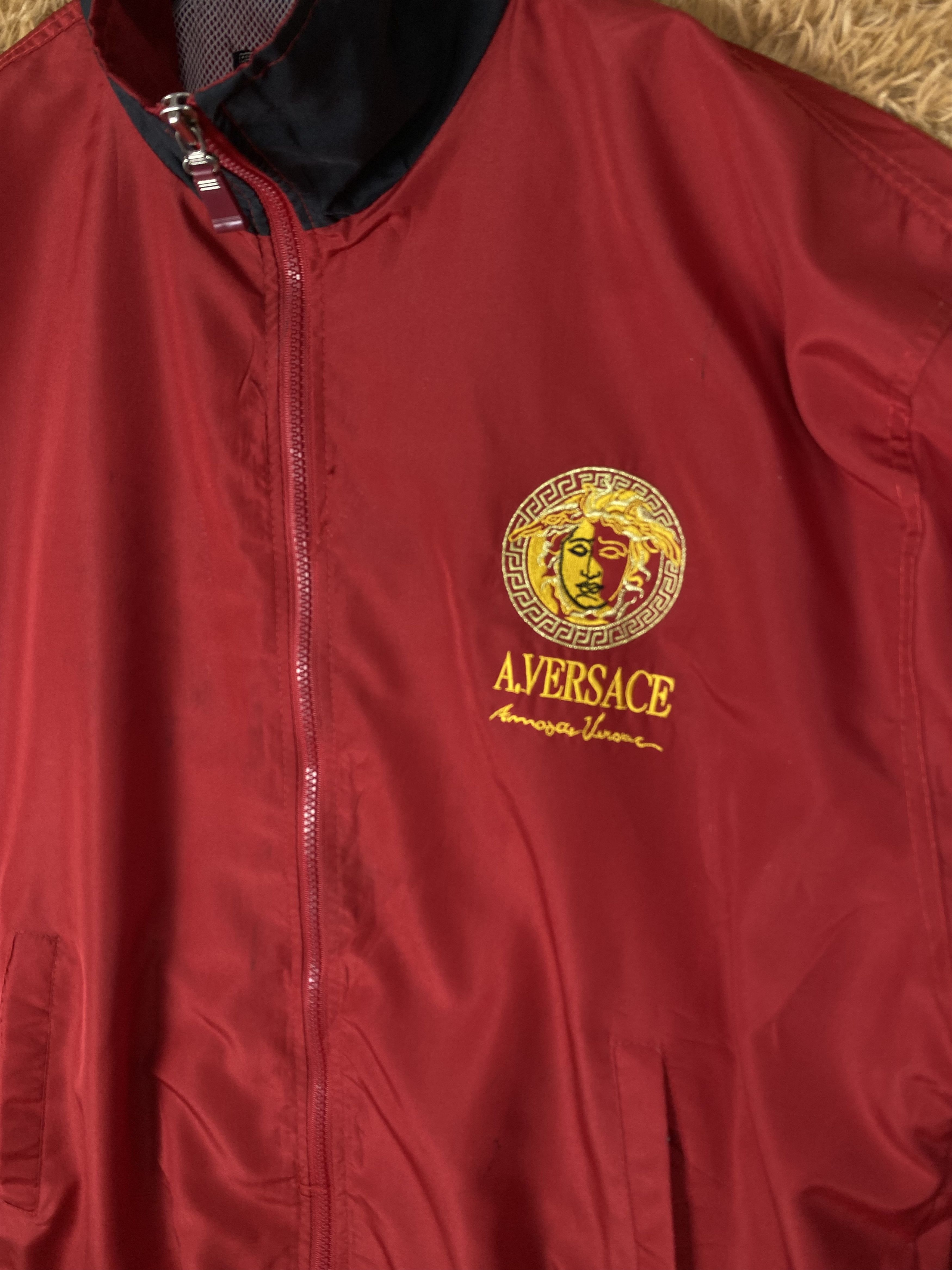Vintage Vintage A.Versace Windbreaker PS0367 Size US M / EU 48-50 / 2 - 3 Thumbnail