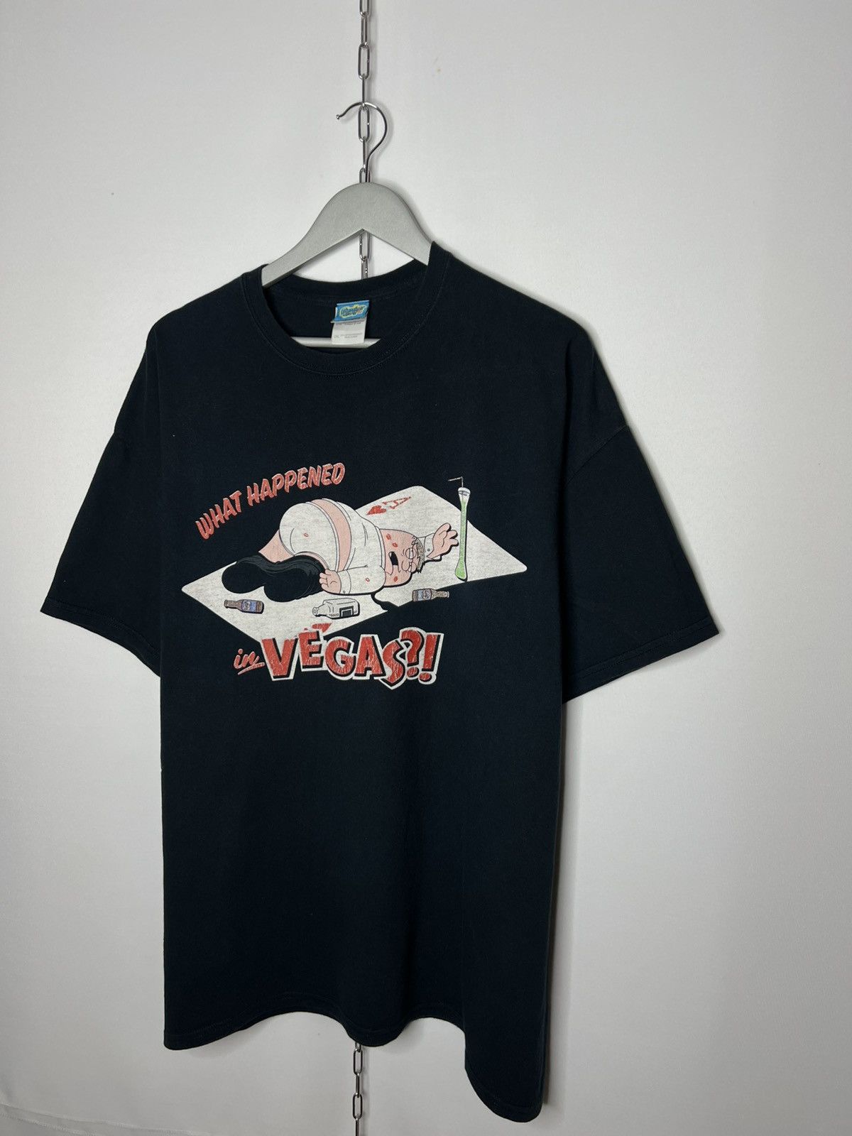 Band Tees Men’s Vintage T-Shirt Family Gay What Happened In Vegas Size US XXL / EU 58 / 5 - 2 Thumbnail