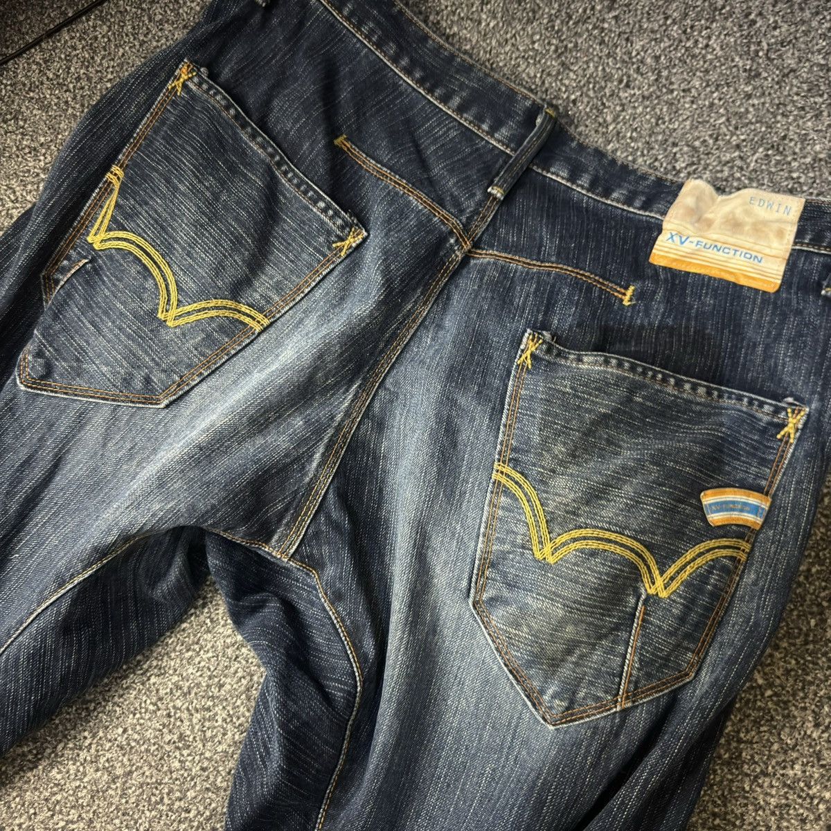 If Six Was Nine 🔥🇯🇵 Japanese Edwin XV Function Bondage Tactical Denim Size US 34 / EU 50 - 7 Thumbnail