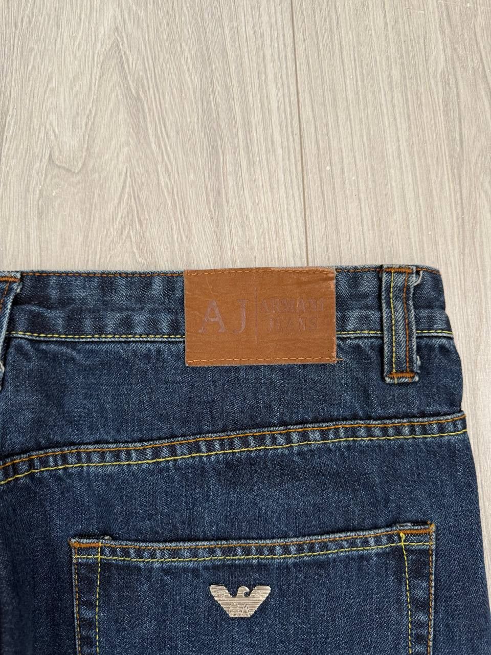 Armani Vintage Y2K Armani Jeans Big Logo Denim Jeans Italy Size US 36 / EU 52 - 5 Thumbnail