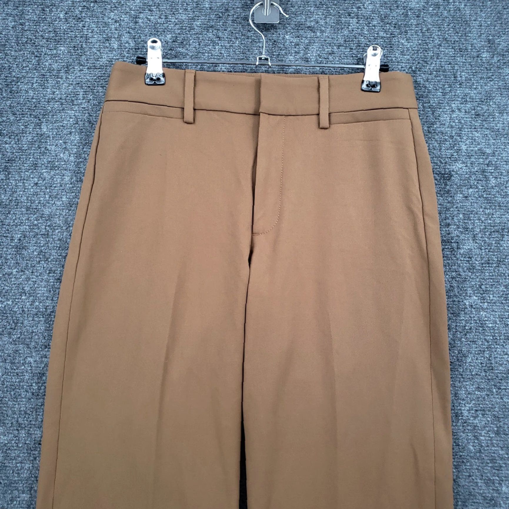 Banana Republic Banana Republic Dress Pants Womens 2 Brown Flat Front Straight Leg Office Front Type: Flat Front Size 26" / US 2 / IT 38 - 4 Thumbnail