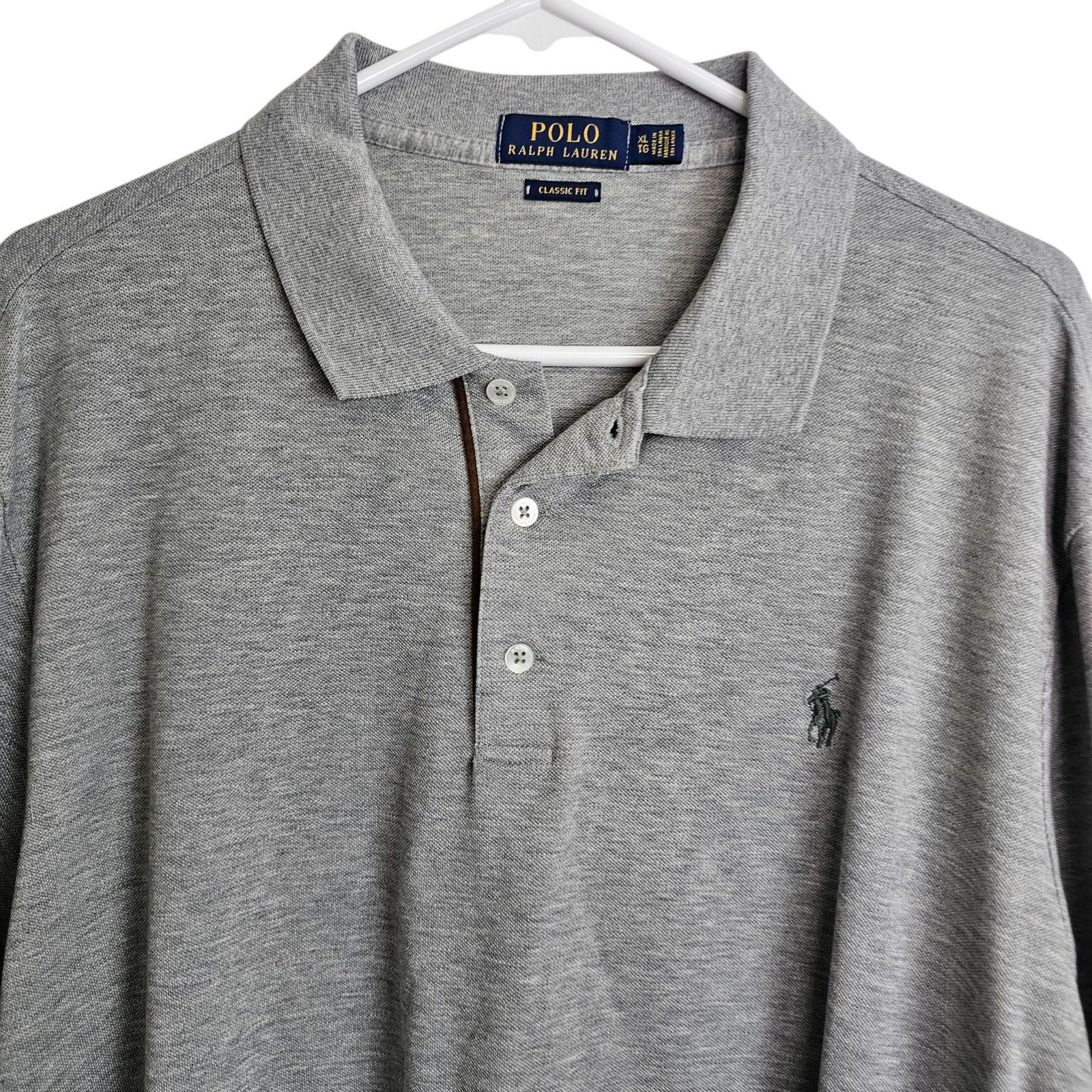 Polo Ralph Lauren Polo Ralph Lauren Mens Polo Shirt XL Minimalist Classic Fit Size US XL / EU 56 / 4 - 2 Thumbnail