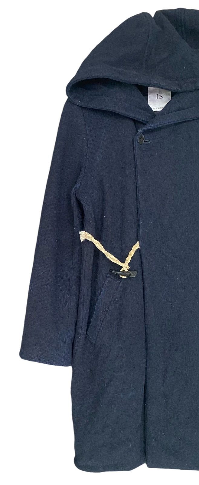 Issey Miyake Rare🔥SUNAO KUWAHARA Fur Trim Wool Hoodie Jacket (M) Size US M / EU 48-50 / 2 - 4 Thumbnail