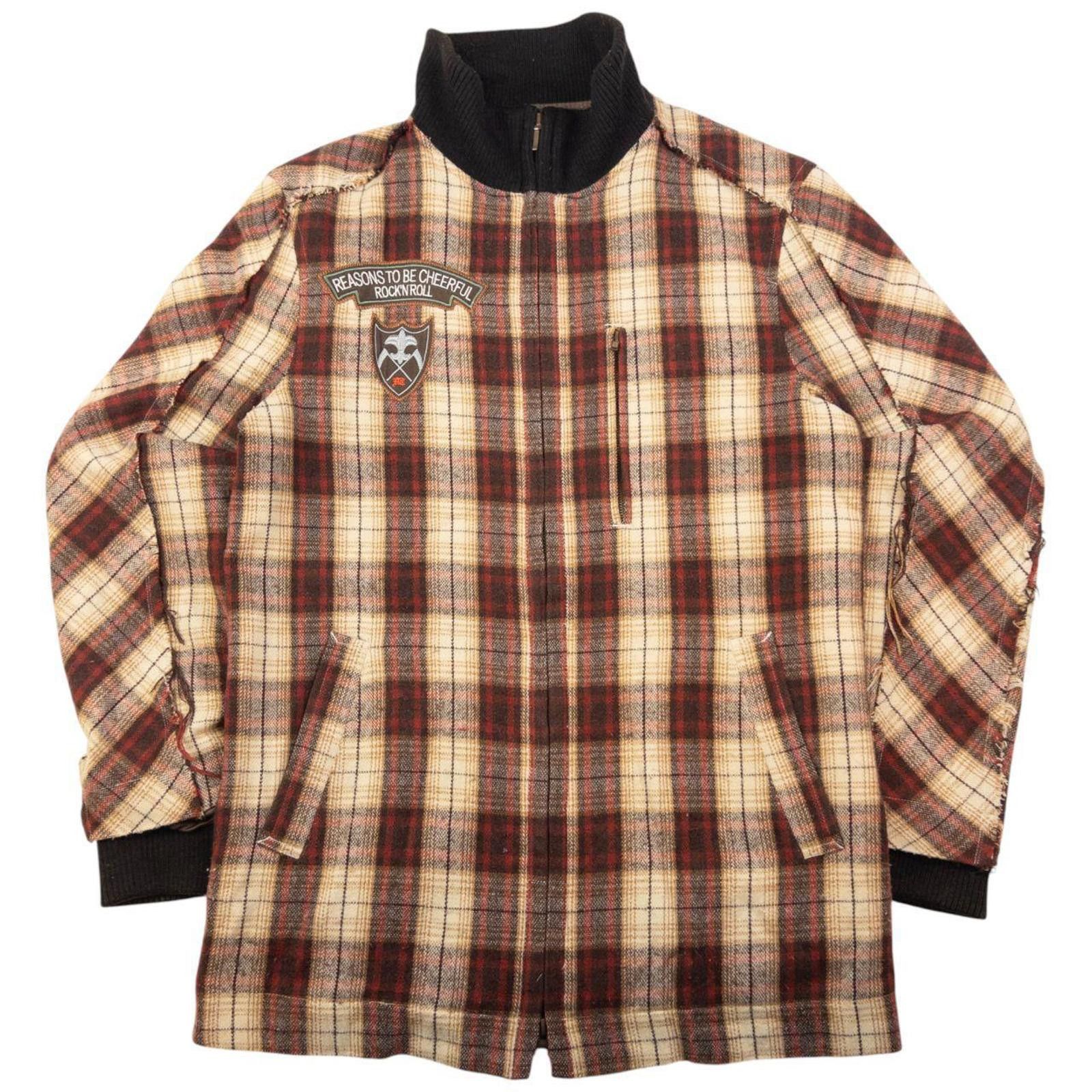 Katharine Hamnett London Vintage Katharine Hamnett Rock'N'Roll Checkered Jacket M Size US M / EU 48-50 / 2 - 1 Thumbnail