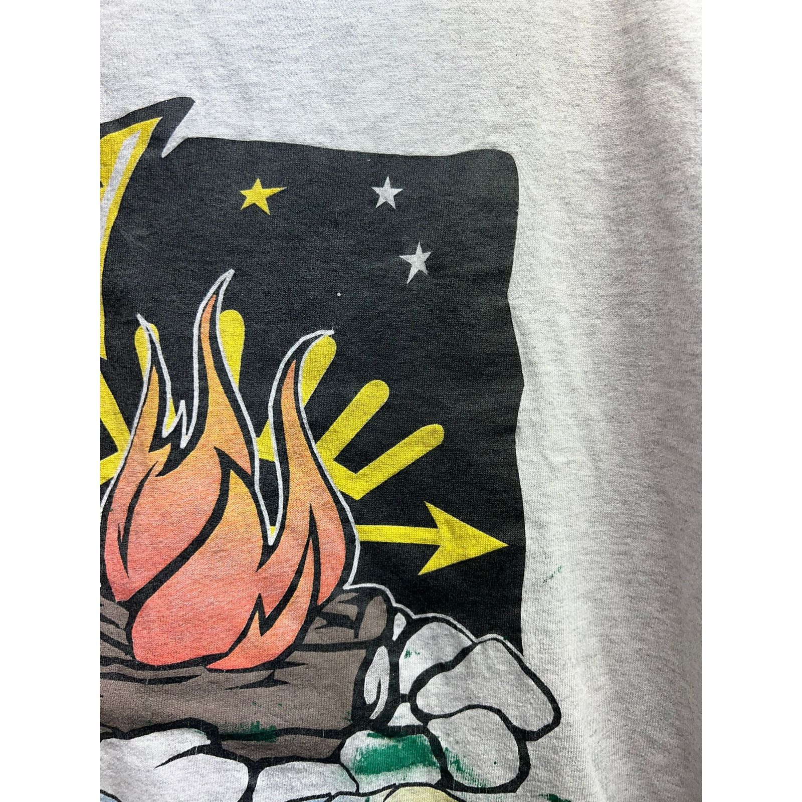Vintage Vintage Boy Scouts Shirt Webelos Fire Graphic Nature 90s XL Size US XL / EU 56 / 4 - 4 Thumbnail