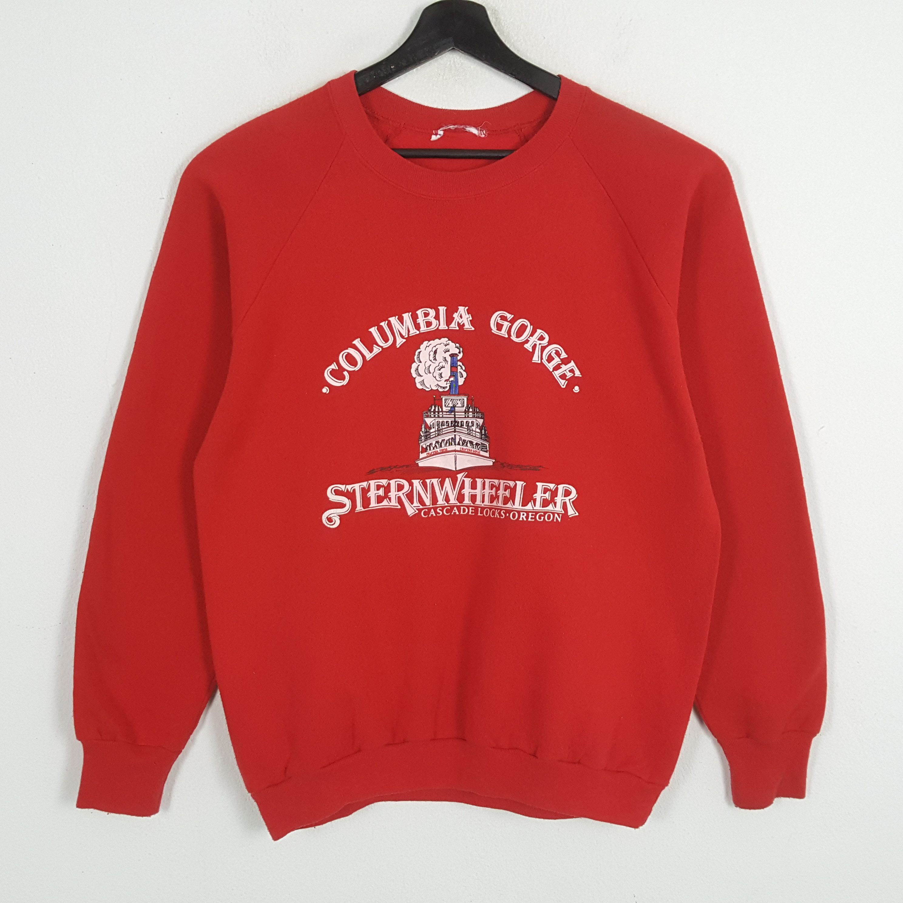 Columbia × Vintage COLUMBIA GORGE STERNWHEELER Vintage Sweatshirt Size US M / EU 48-50 / 2 - 1 Thumbnail