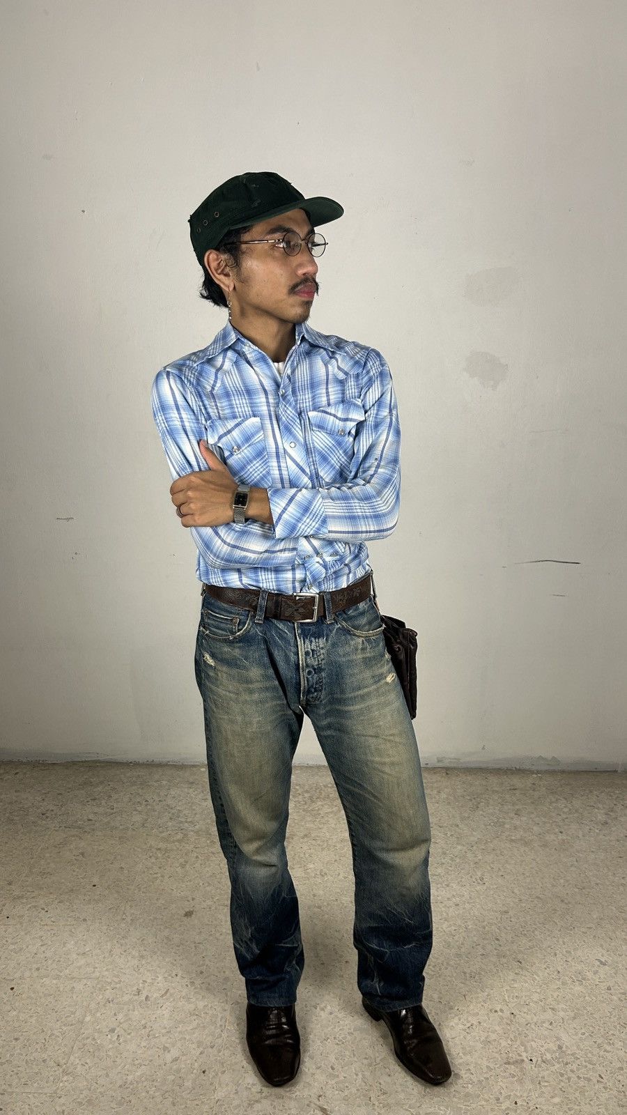 Vintage 1990s Cowboy Western Shirt Size US S / EU 44-46 / 1 - 7 Thumbnail