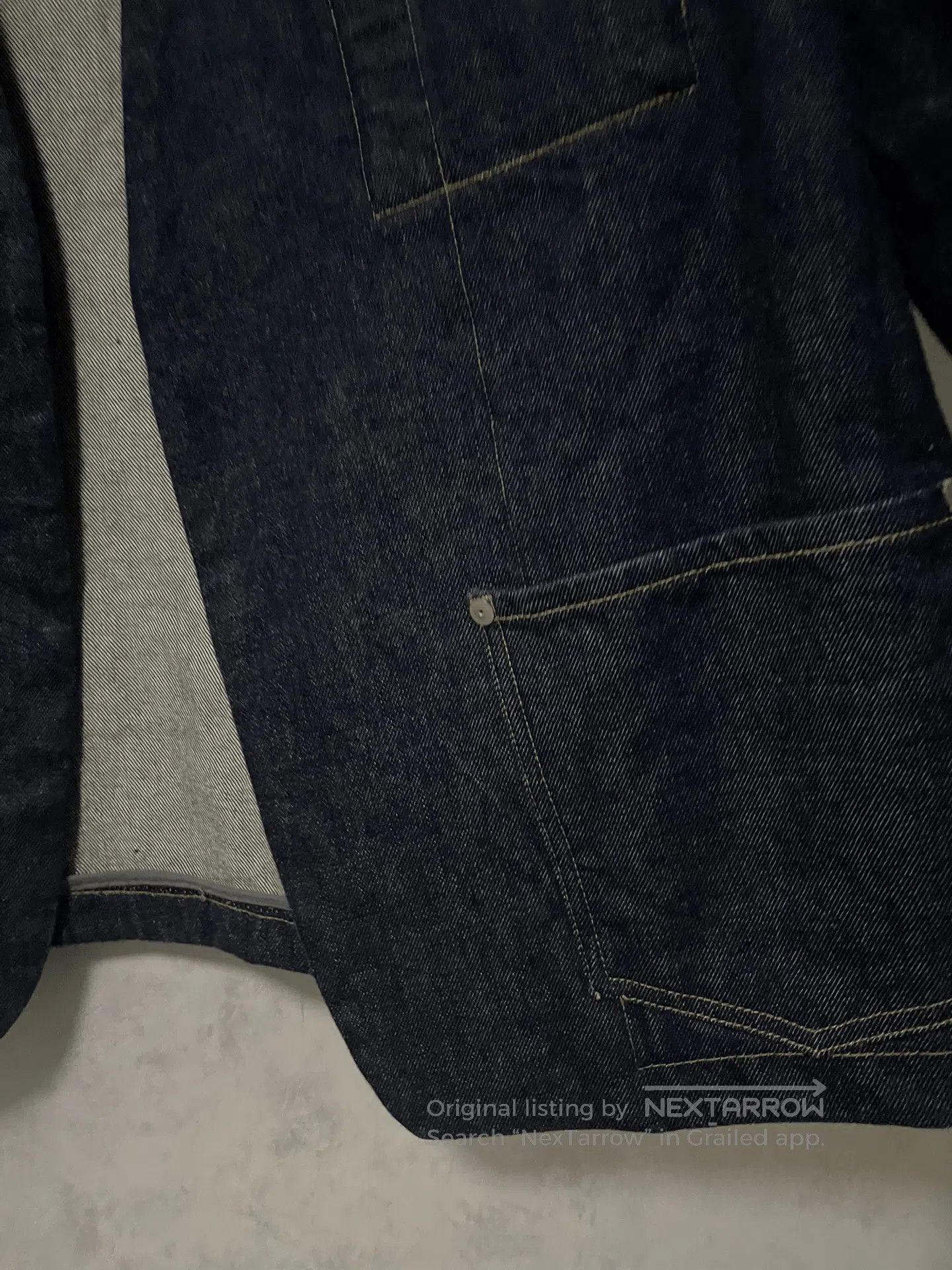Maison Margiela Maison Margiela Unstructured Denim Jacket Size 48. Size US M / EU 48-50 / 2 - 6 Thumbnail