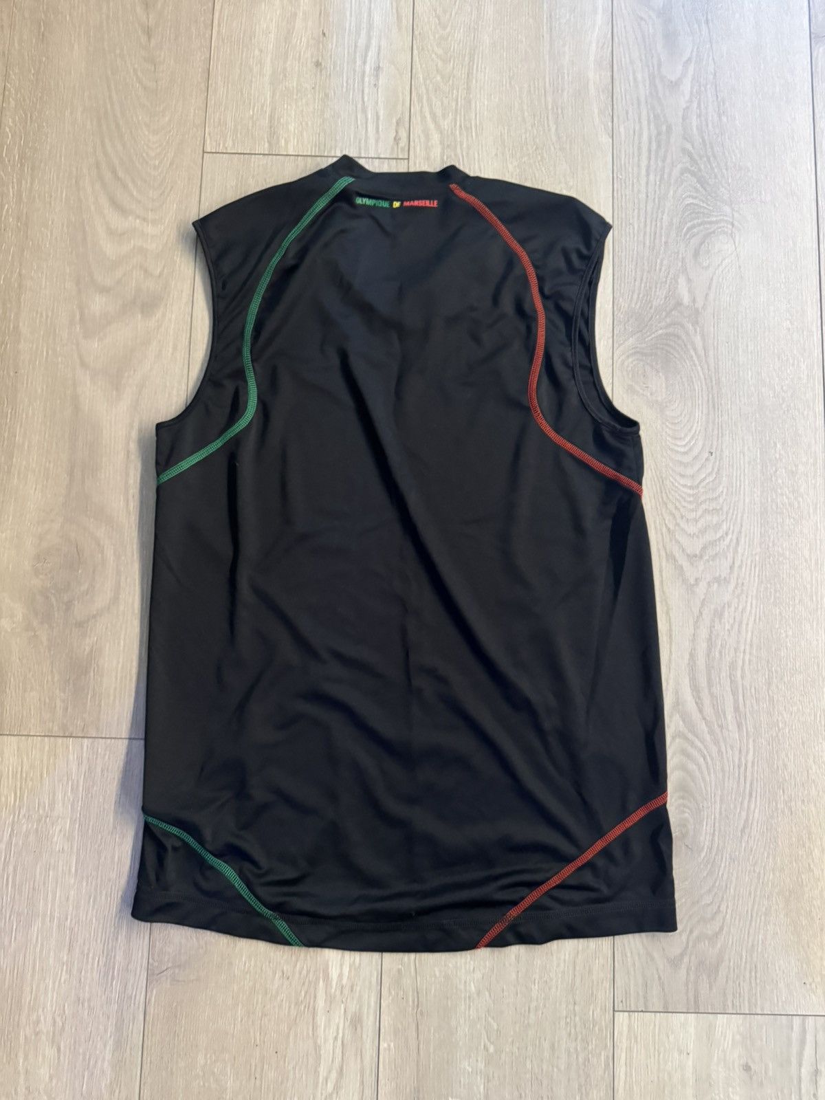 Adidas Adidas Olymipique Marseille Training Vest 2010-11 Size US M / EU 48-50 / 2 - 2 Thumbnail