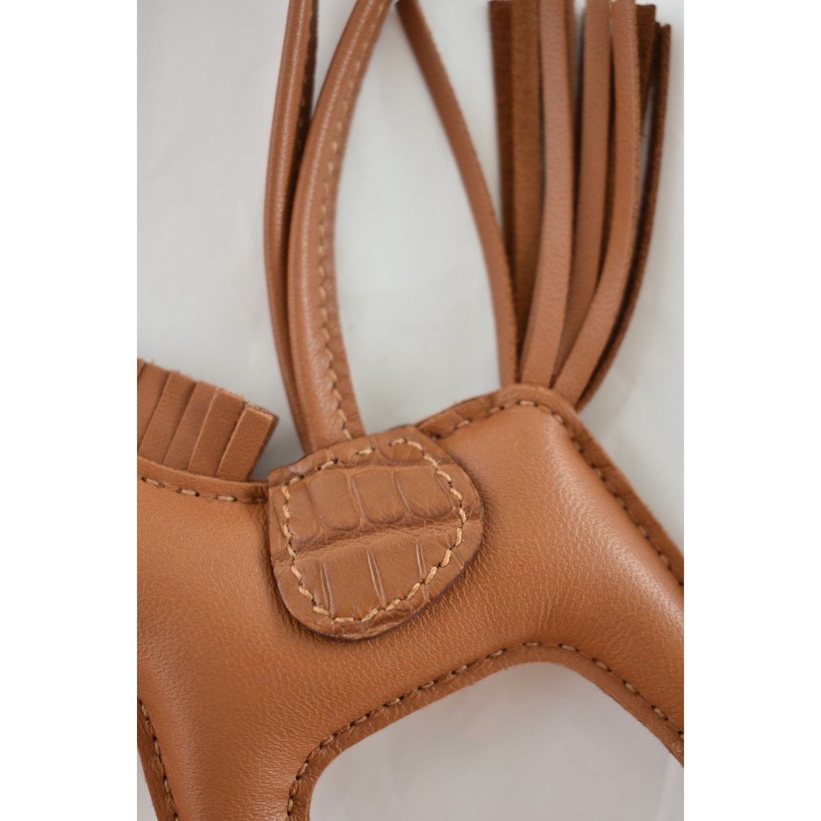Hermes Hermes Horse Milo Leather Matte Alligator 2025 Bag Charm Size ONE SIZE - 11 Thumbnail
