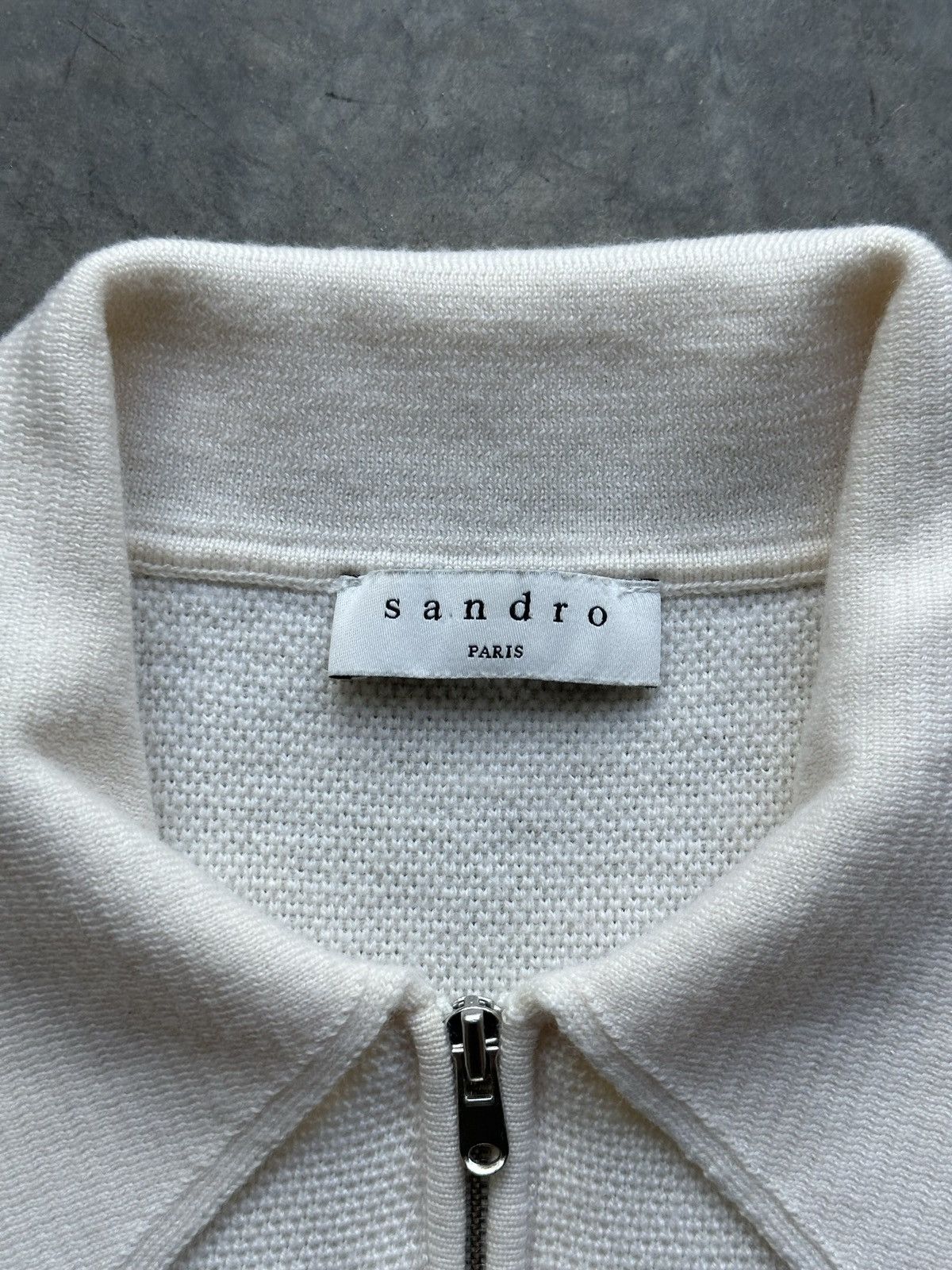 Sandro Sandro Knitted Polo Size US S / EU 44-46 / 1 - 3 Thumbnail