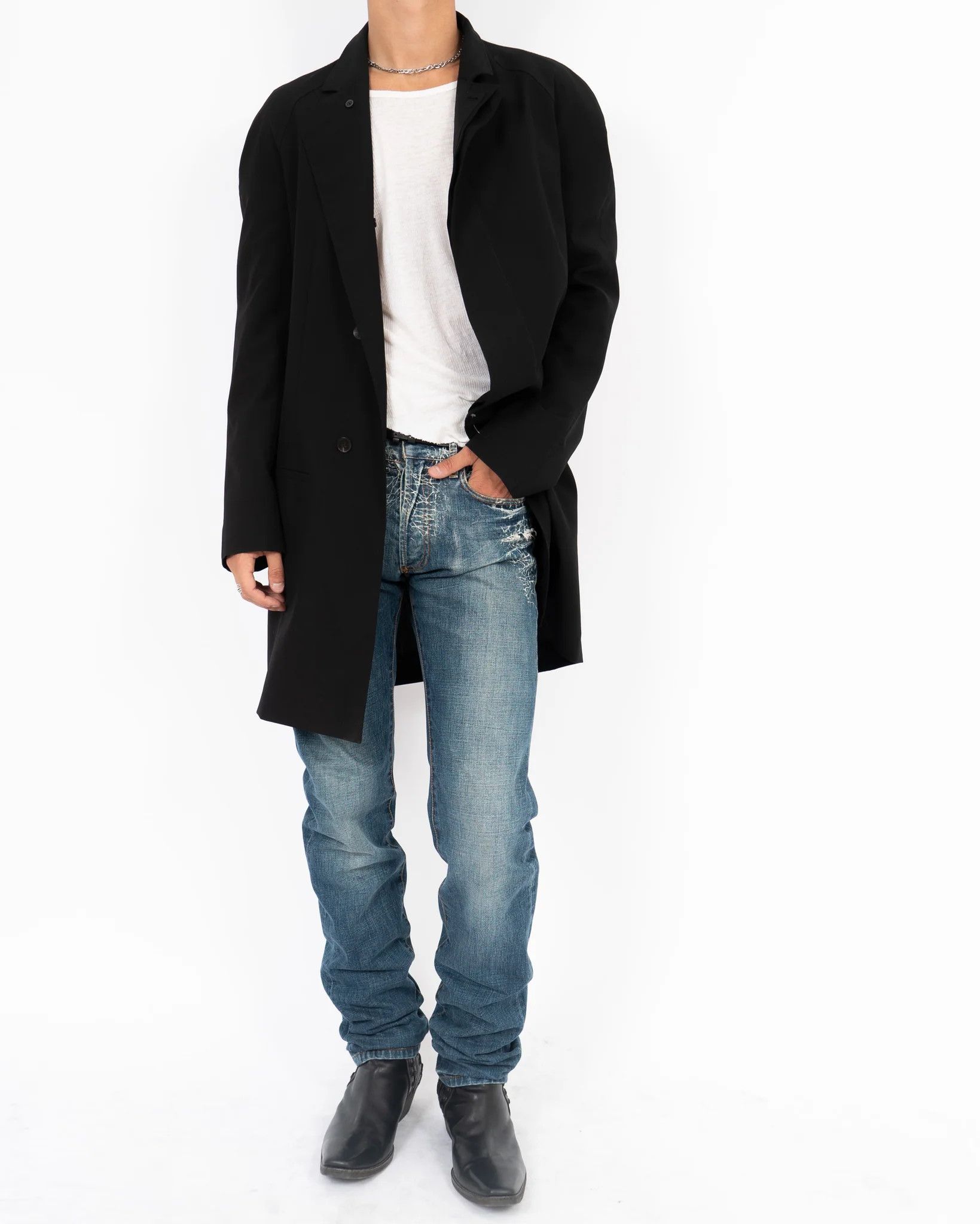 Haider Ackermann SS18 Black Raglan Coat Size US M / EU 48-50 / 2 - 2 Thumbnail