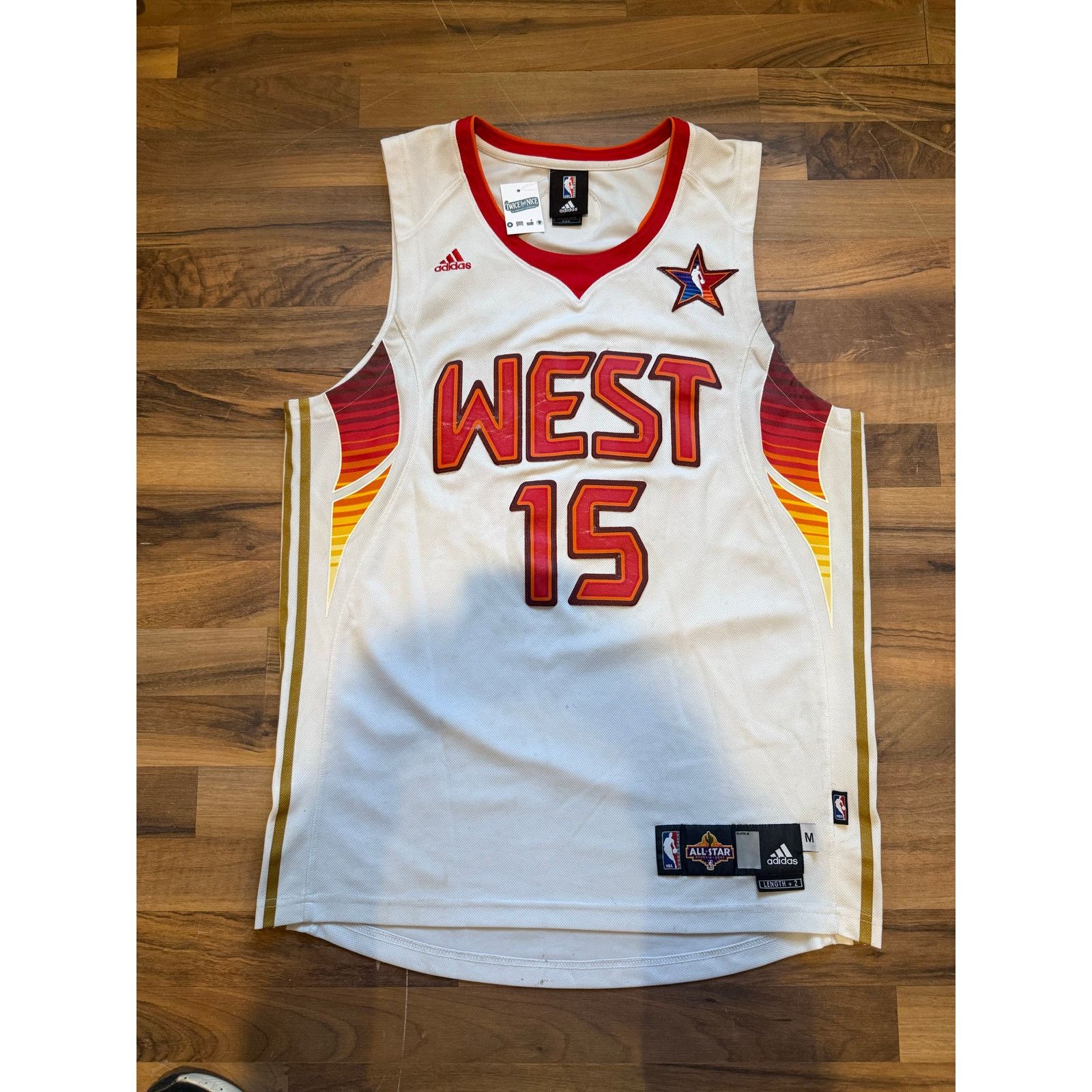 Adidas 2009 NBA West All Star Jersey Anthony Size Medium Long Size US M / EU 48-50 / 2 - 1 Thumbnail