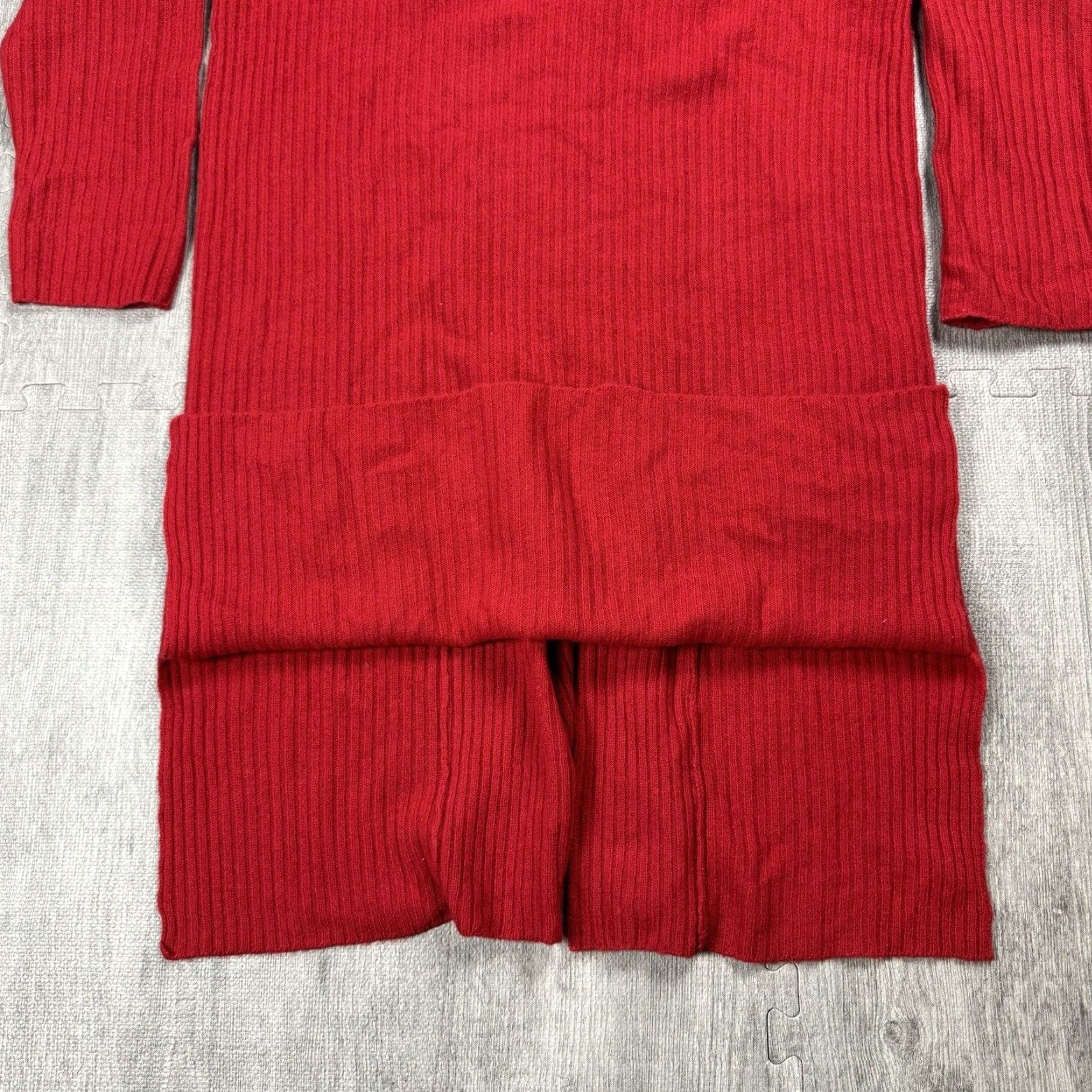 Vintage VINTAGE RAFAELLA OPEN FRONT RED RIBBED KNIT CARDIGAN SWEATER L WOMENS Size L / US 10 / IT 46 - 7 Thumbnail