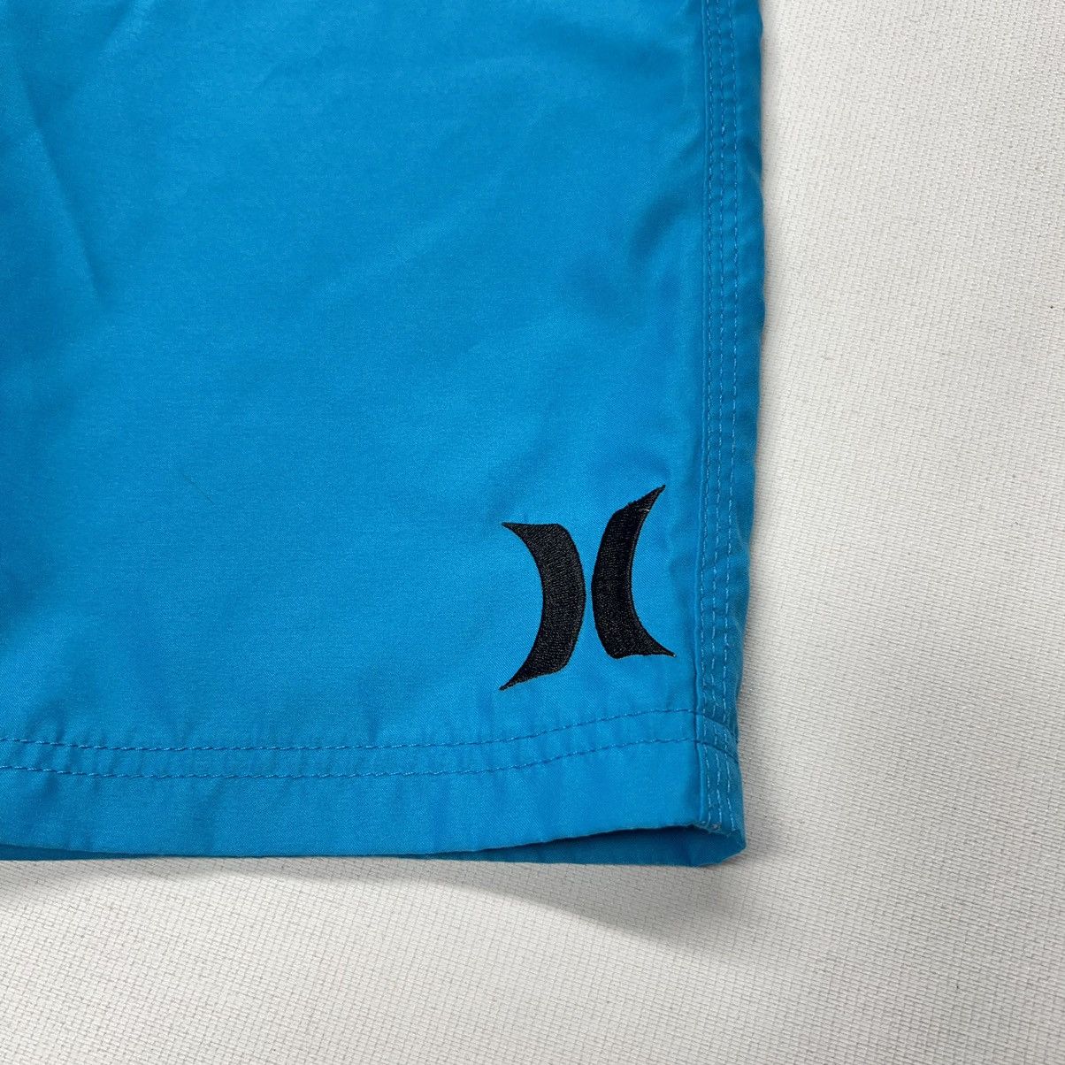 Hurley Hurley Swim Shorts Blue Board Trunks Pocket Beach Pool Logo Size US 29 - 2 Thumbnail