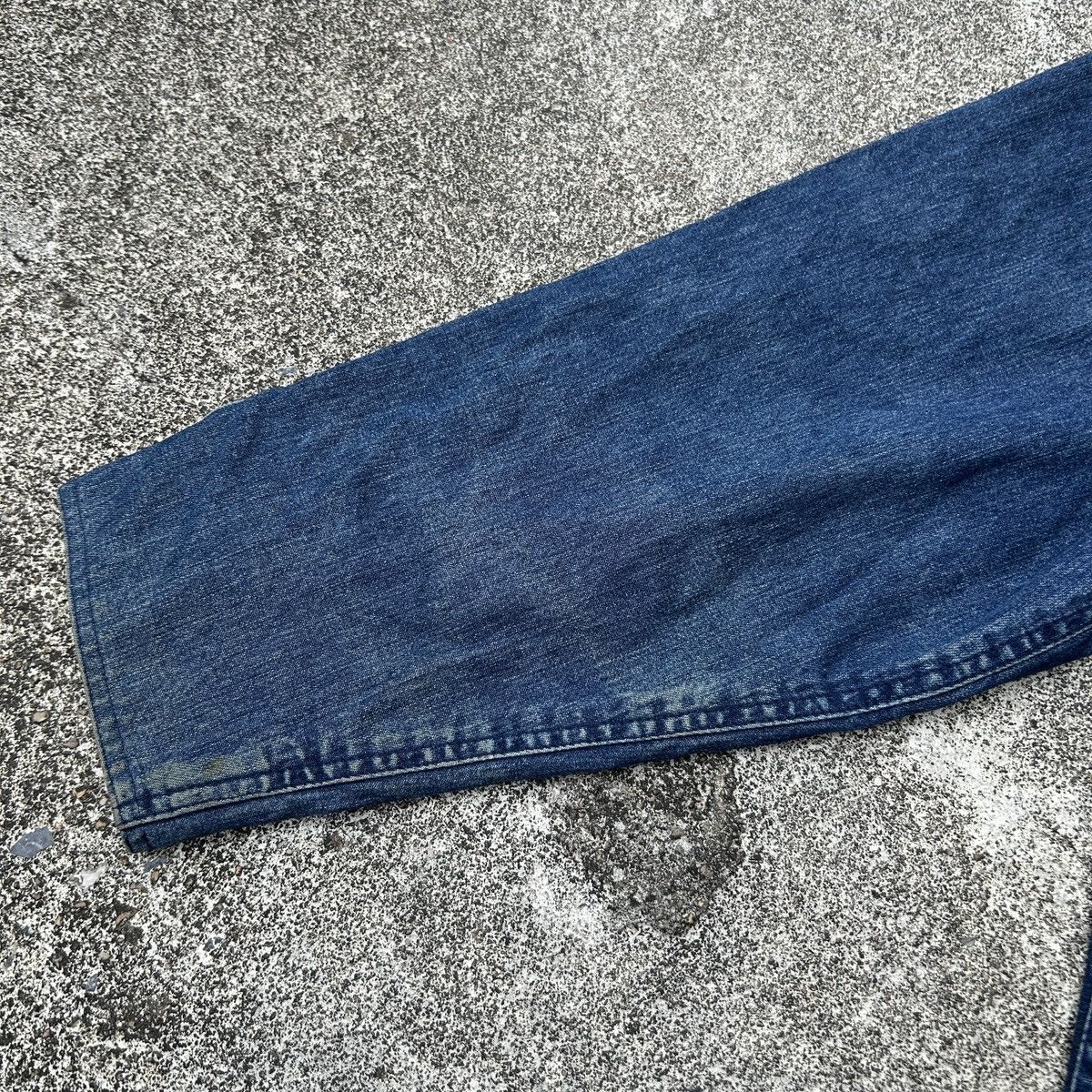 Japanese Brand × Lands' End × Vintage Vintage 90s Lands End Workwear Coat Denim Jacket Size US M / EU 48-50 / 2 - 11 Thumbnail