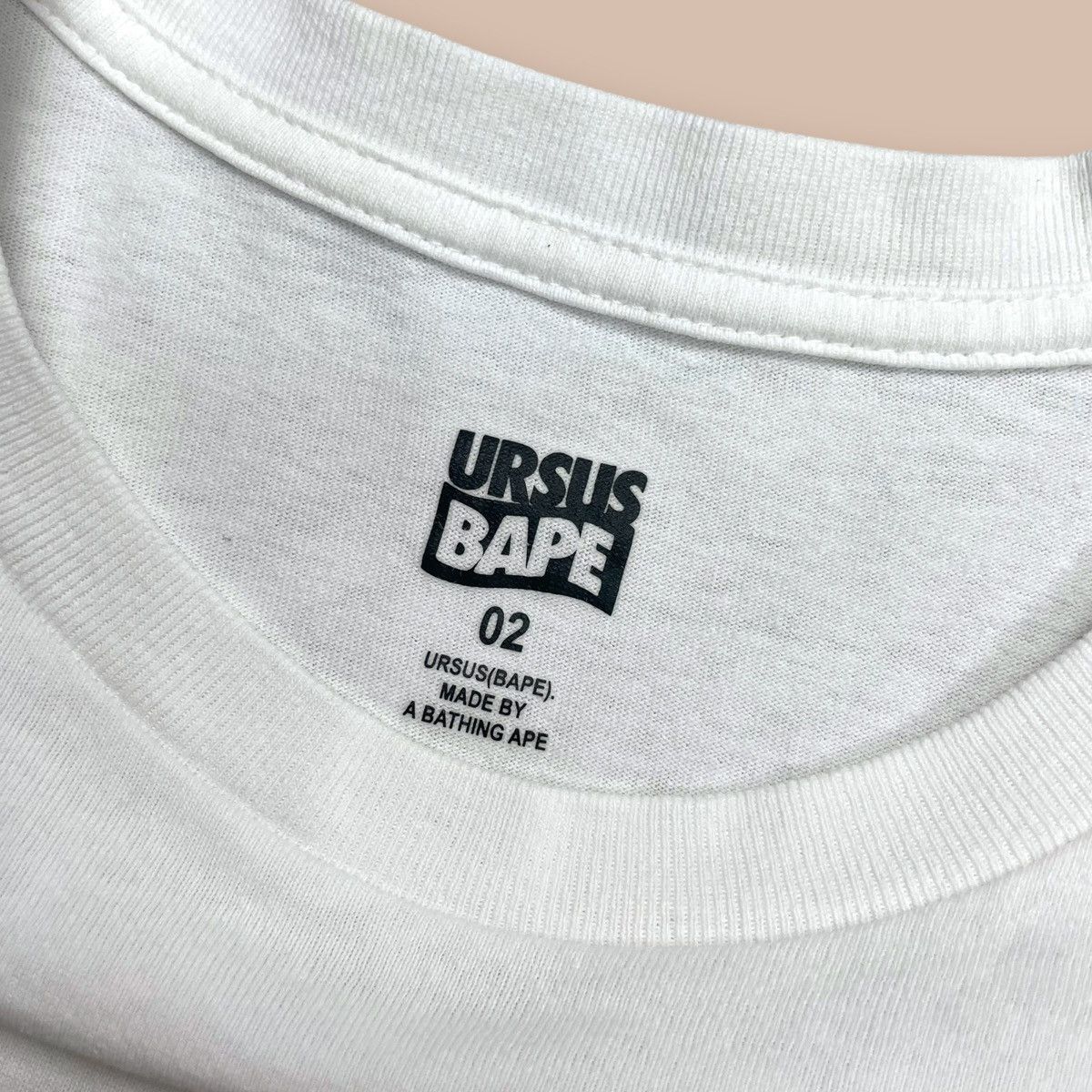 Bape URSUS(BAPE) Made by A Bathing Ape "MOND" Tee Size US M / EU 48-50 / 2 - 6 Thumbnail