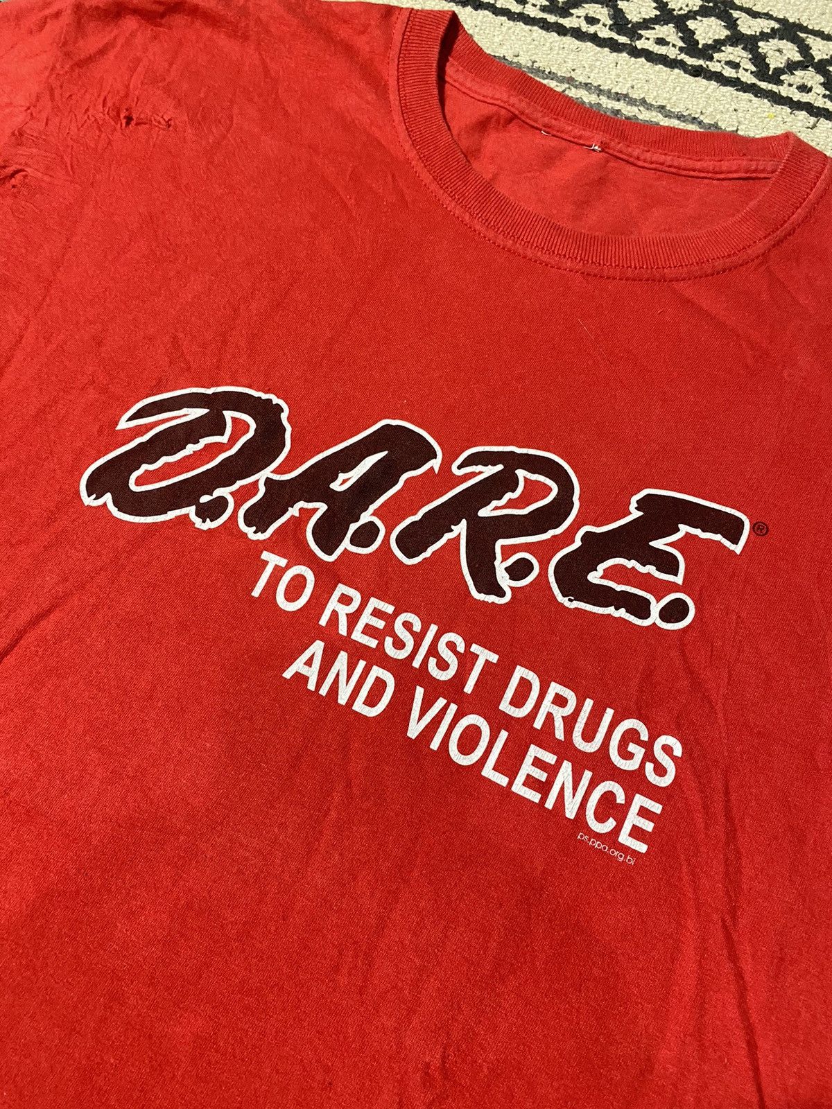 D.A.R.E Vintage D.A.R.E T-Shirt Size US M / EU 48-50 / 2 - 2 Thumbnail