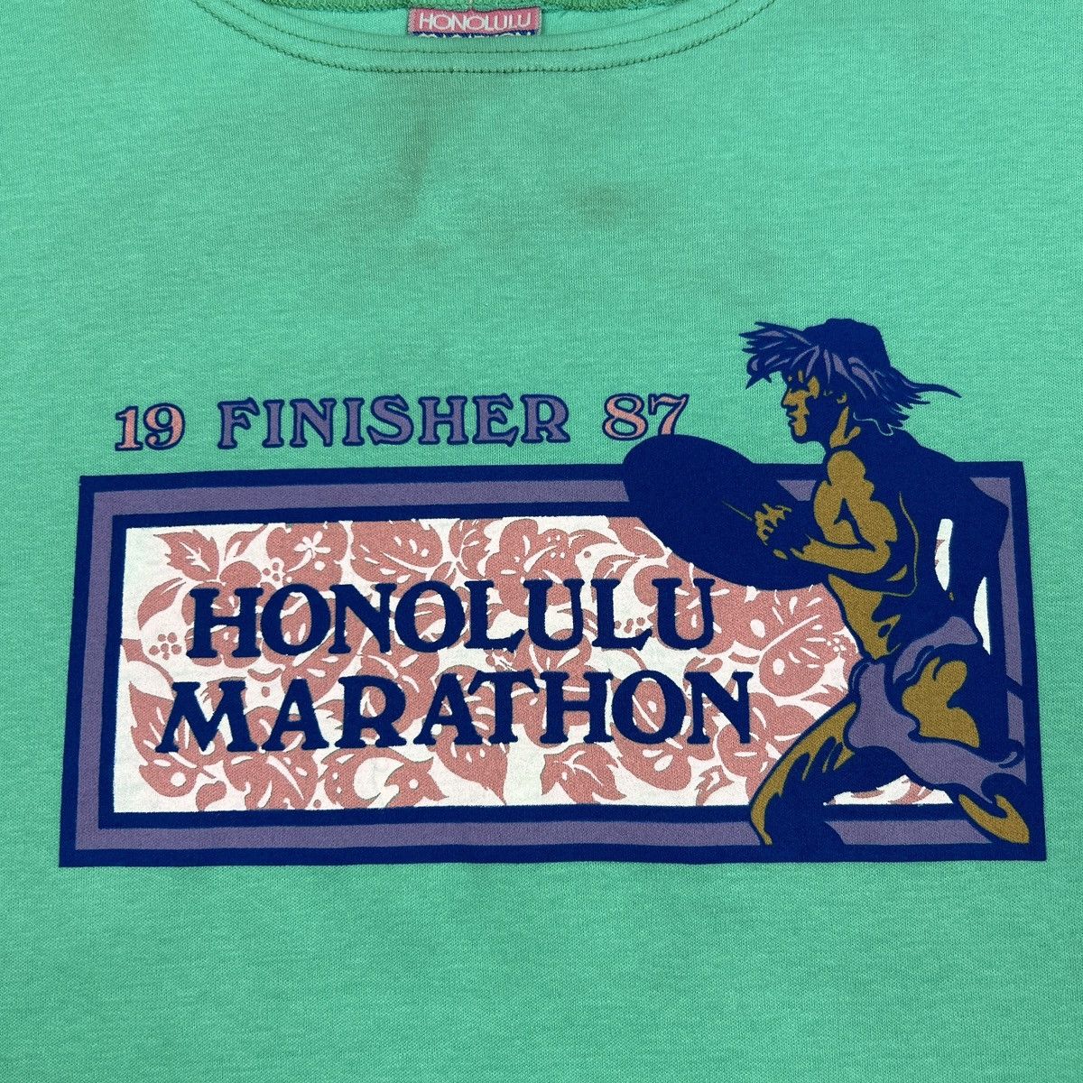 Vintage 1987 Honolulu Marathon Top Size US M / EU 48-50 / 2 - 3 Thumbnail