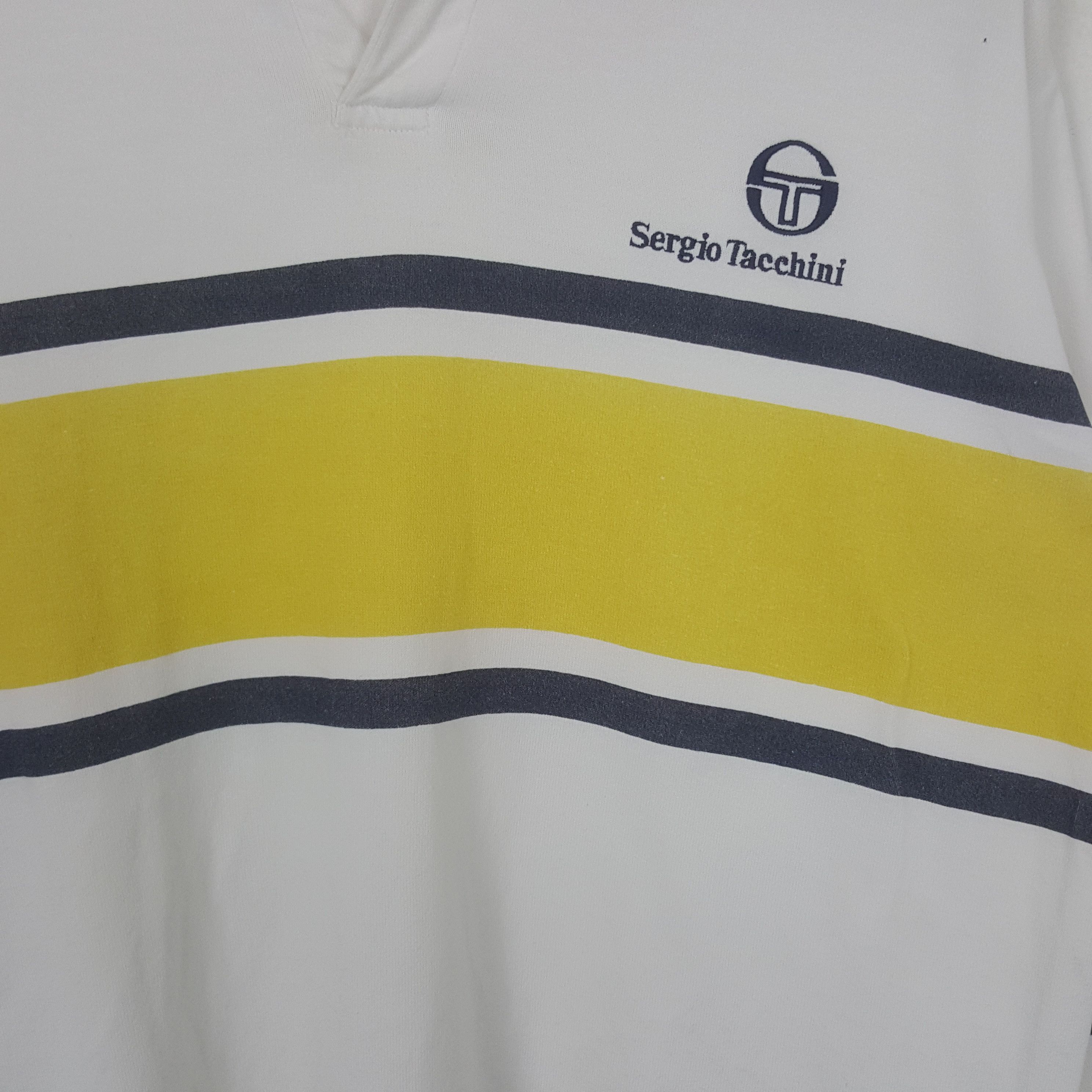 Sergio Tacchini Vintage Sergio Tacchini Sport Style Polos RR30 Size US XL / EU 56 / 4 - 2 Thumbnail