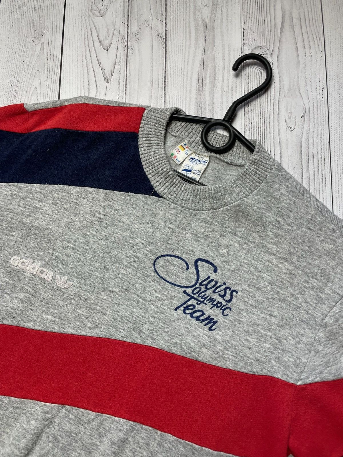 Adidas × Vintage Vintage adidas ventex Swiss Switzerland Olympic Games Rare L Size US L / EU 52-54 / 3 - 2 Thumbnail