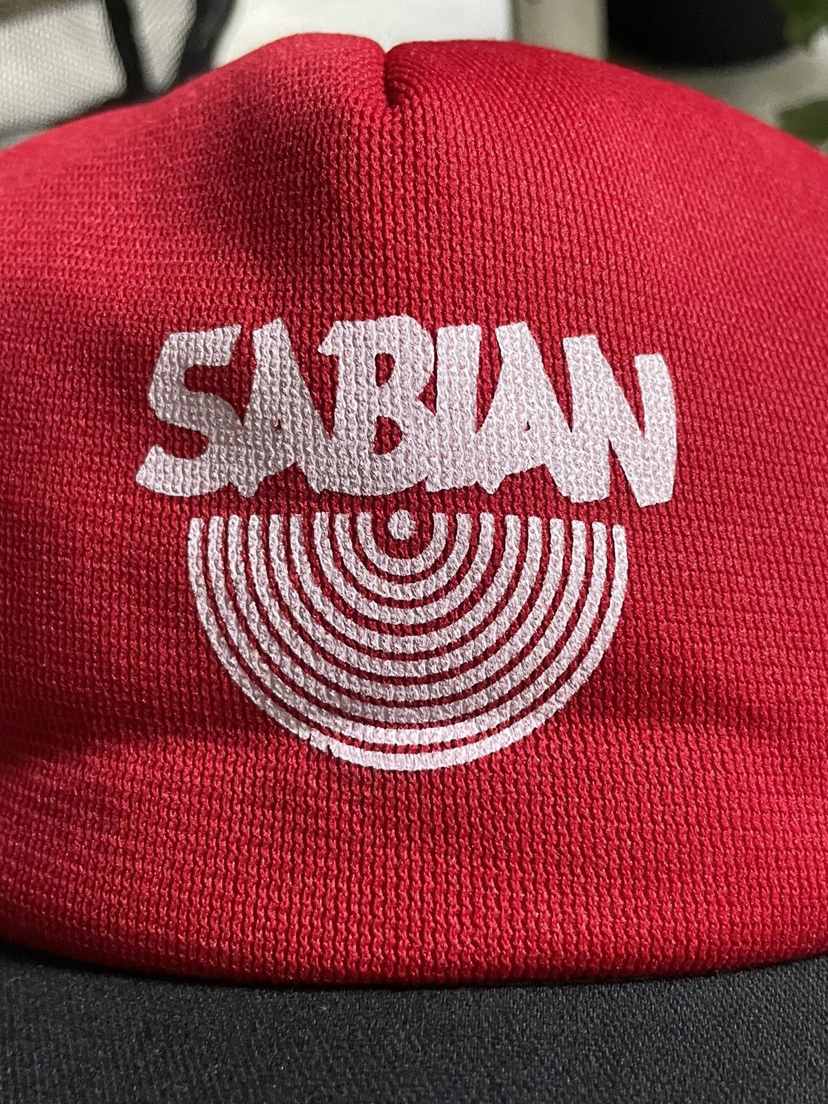 Vintage Vintage 1980’s Sabian Music Hat Cap RARE Size ONE SIZE - 2 Thumbnail