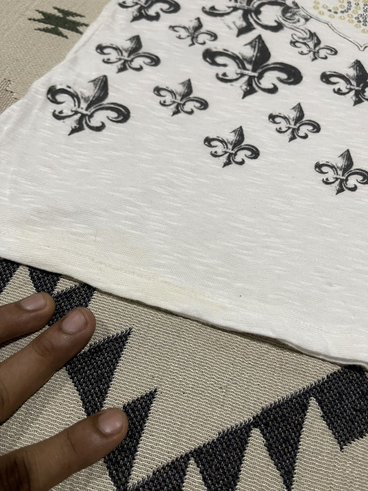 If Six Was Nine 2000s JACOB FLEUR DE LIS SHIRT RARE DESIGN Size M / US 6-8 / IT 42-44 - 14 Thumbnail