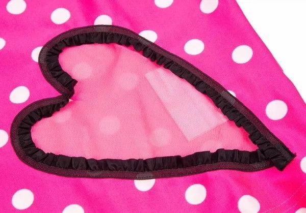 Comme des Garcons Comme Des Garcons Pink Vintage See-Through Love Vest Top Size S / US 4 / IT 40 - 8 Thumbnail