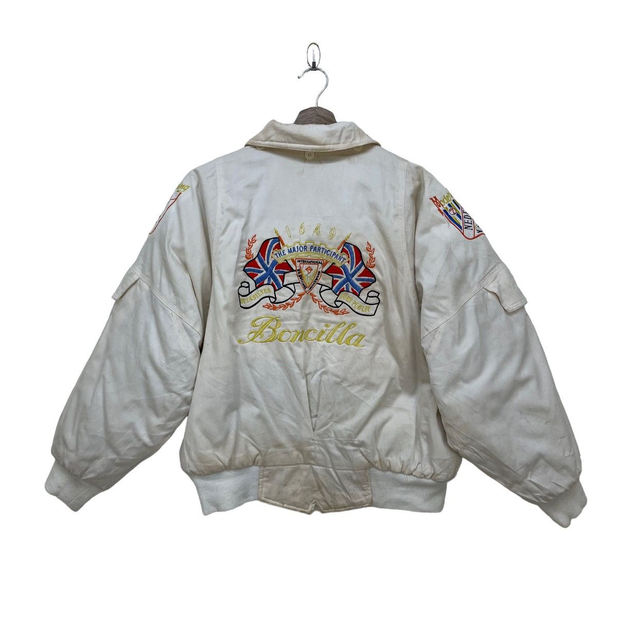 Boycott Vintage The Major Participant Nederland Scout Bomber Jacket Size US M / EU 48-50 / 2 - 1 Thumbnail