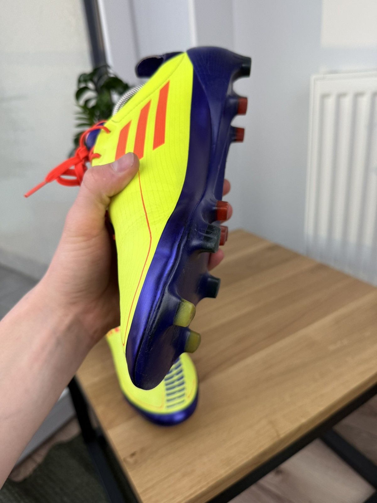 Adidas Adidas Adizero F50 FG yellow/purple/orange us10.5 Size US 10.5 / EU 43-44 - 20 Thumbnail